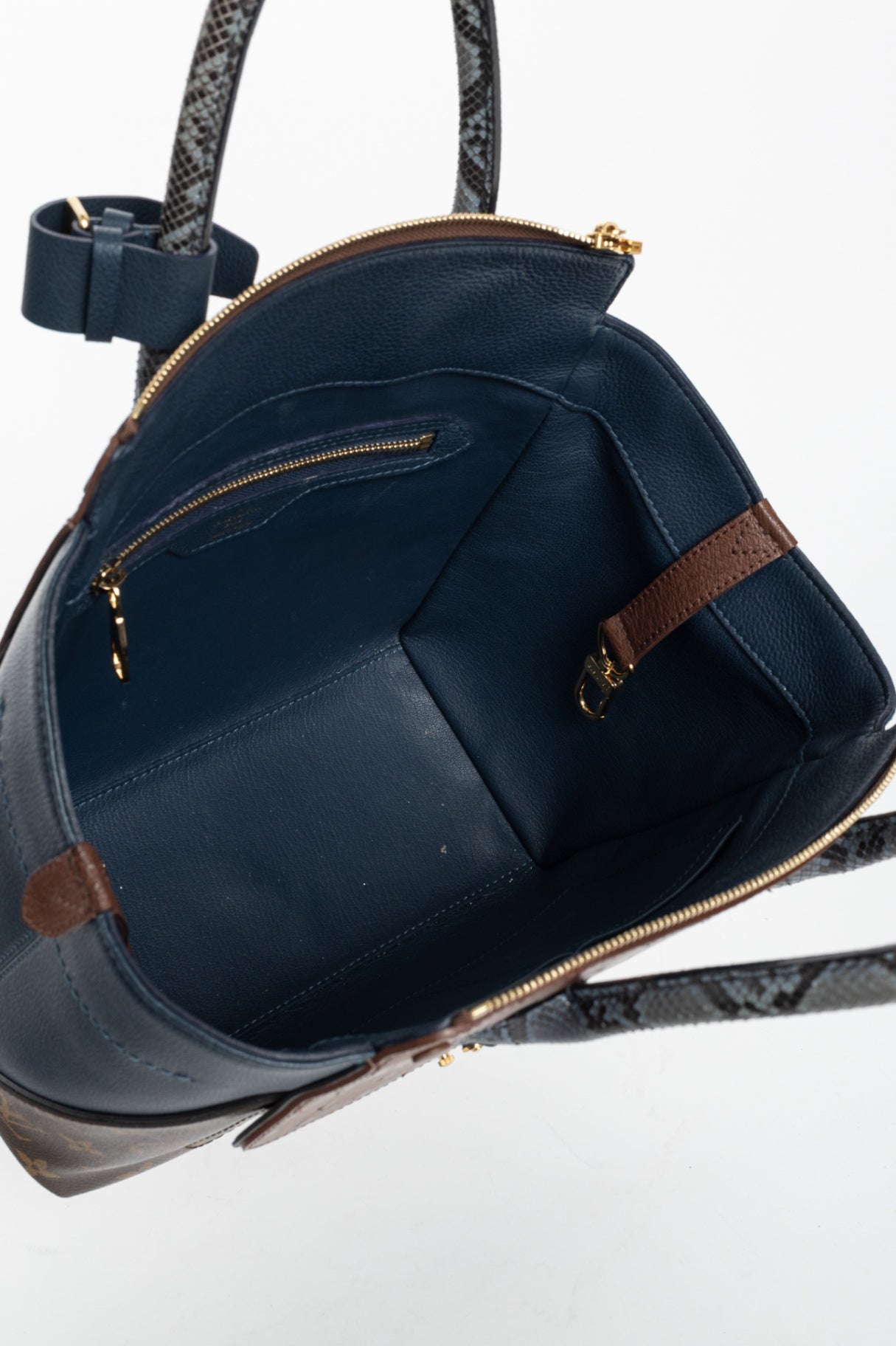 Majestueux PM Blue Monogram Exotique Tote