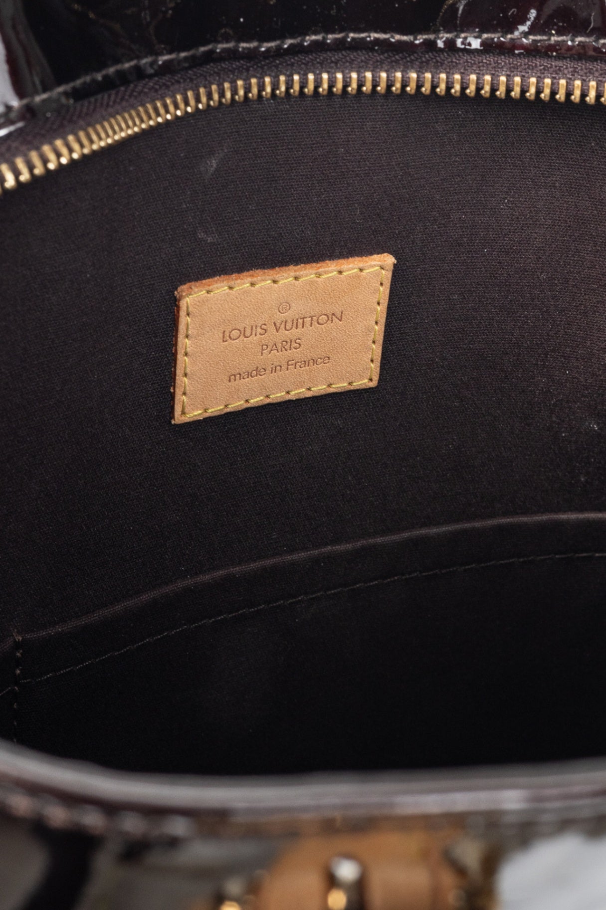 Brentwood Amarante Monogram Vernis Leather Tote