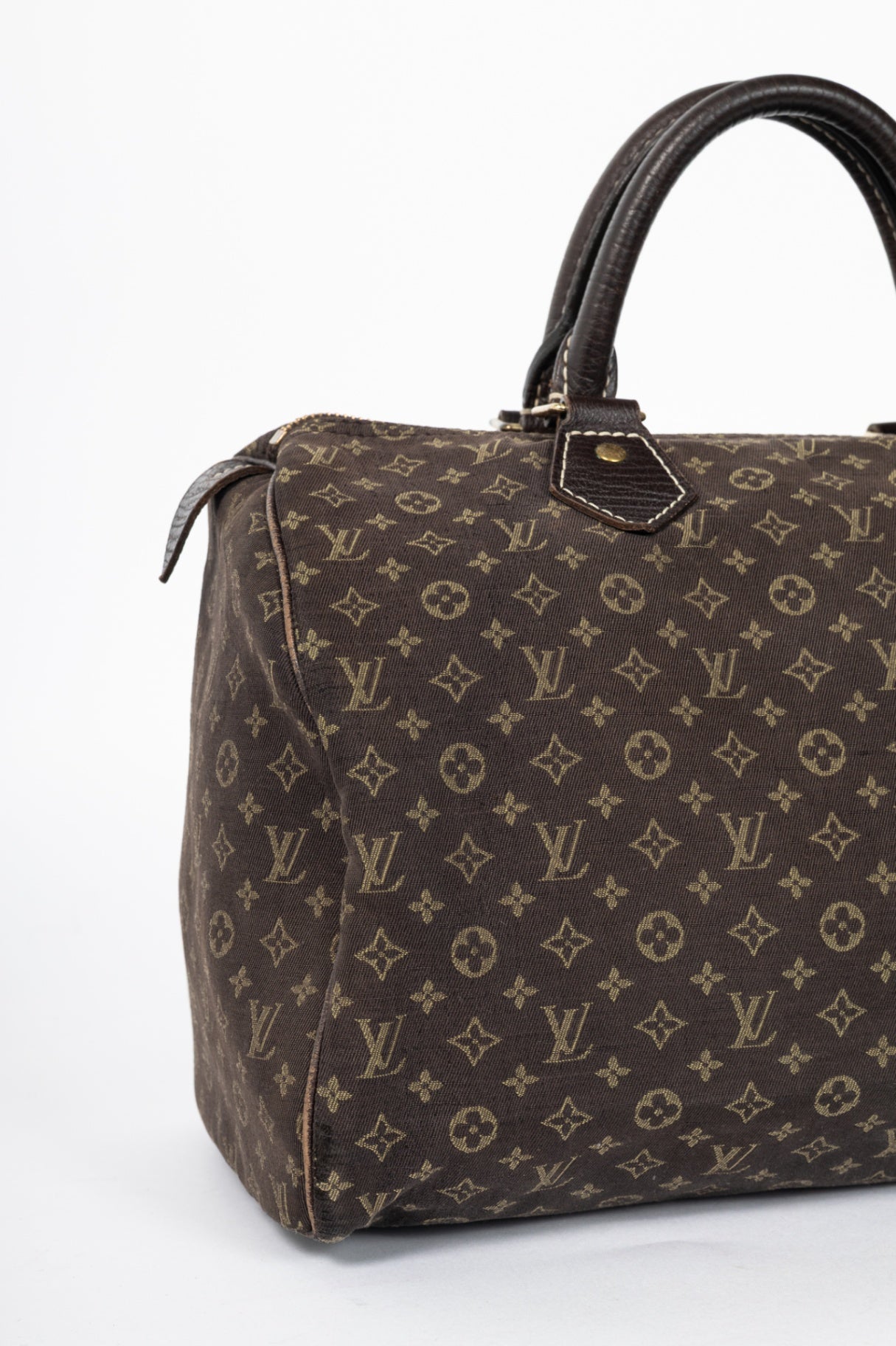 Speedy 30 Fusain Monogram Idylle Boston Bag