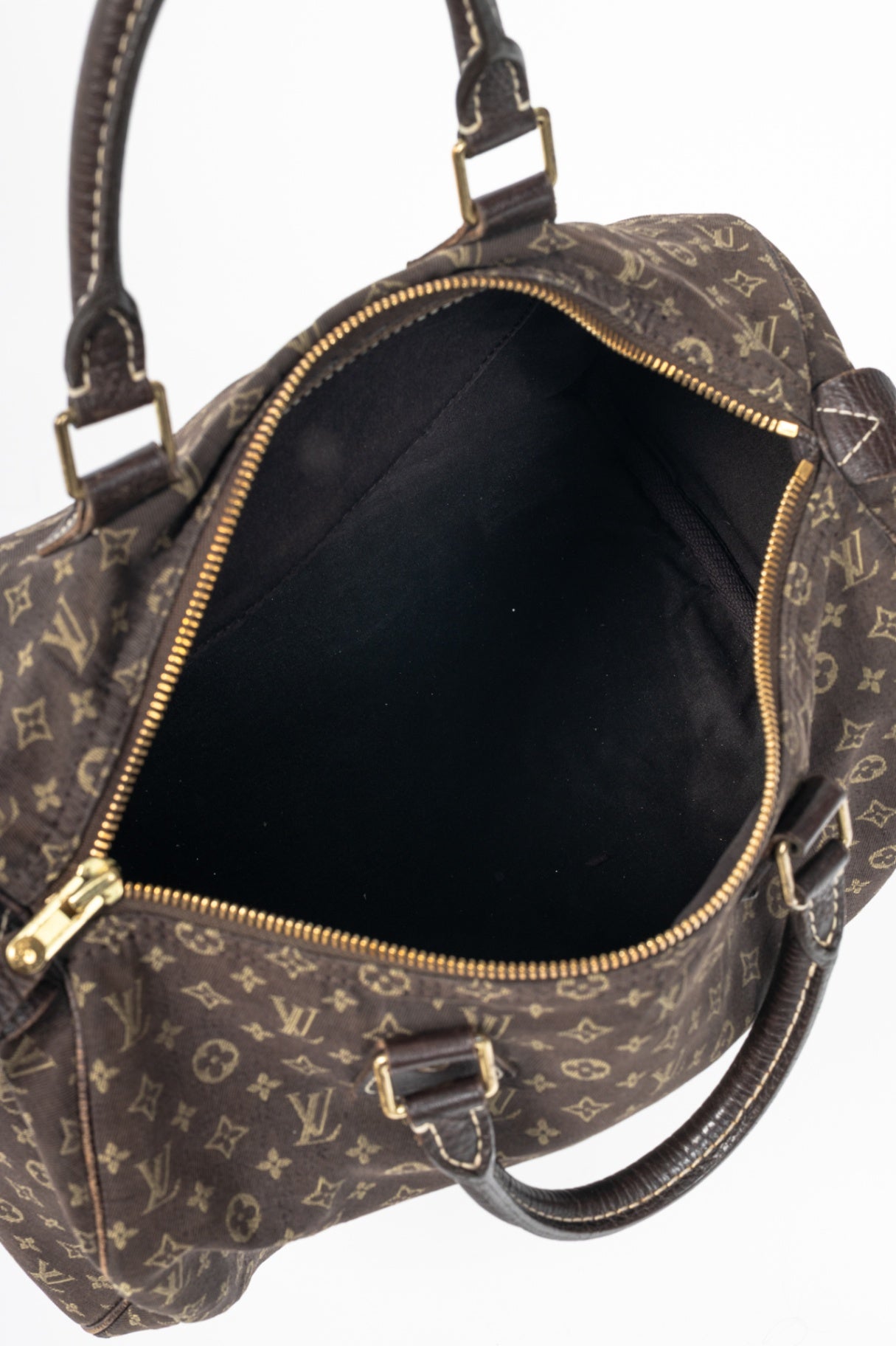 Speedy 30 Fusain Monogram Idylle Boston Bag