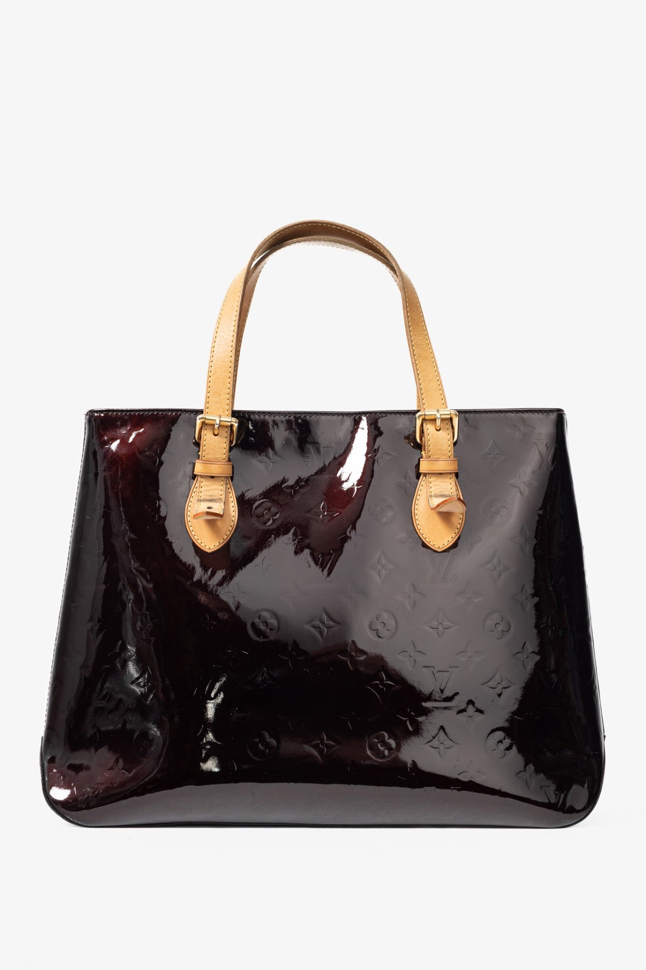 Brentwood Amarante Monogram Vernis Leather Tote