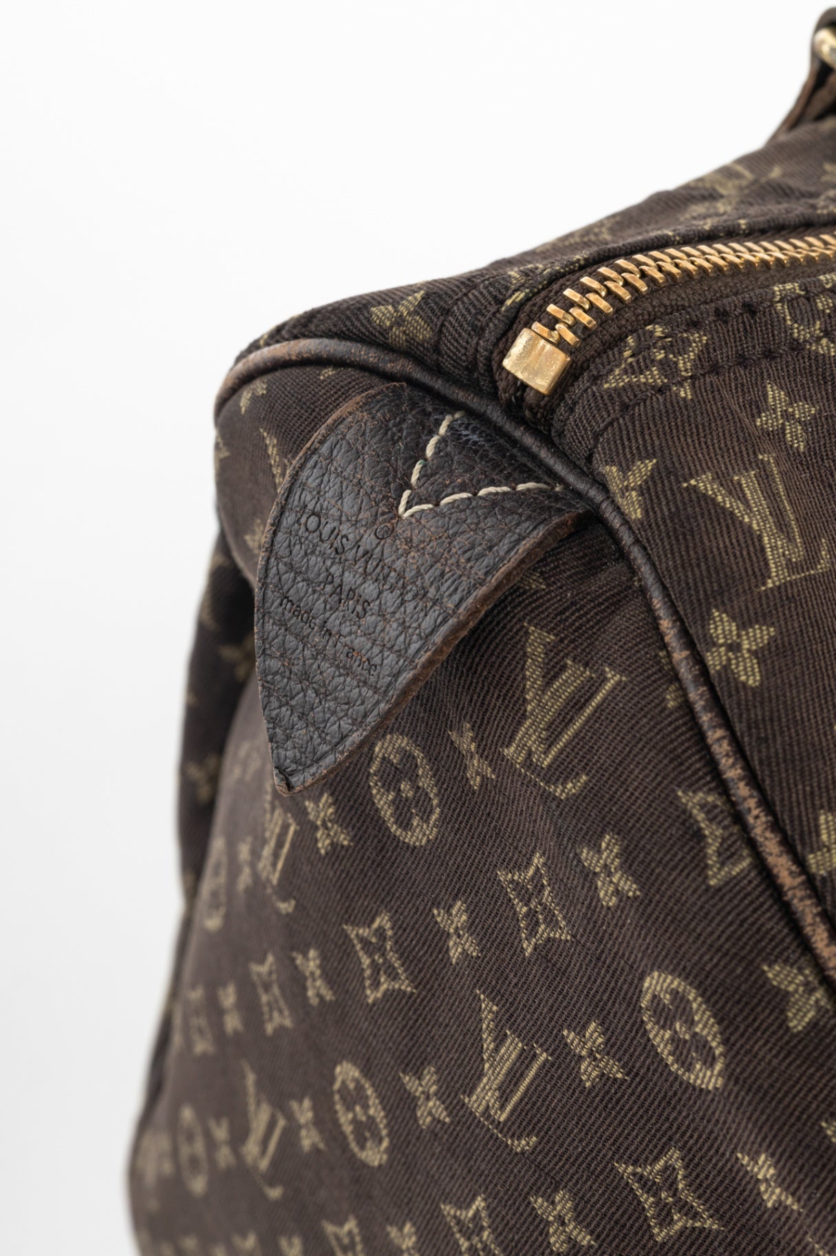 Speedy 30 Fusain Monogram Idylle Boston Bag