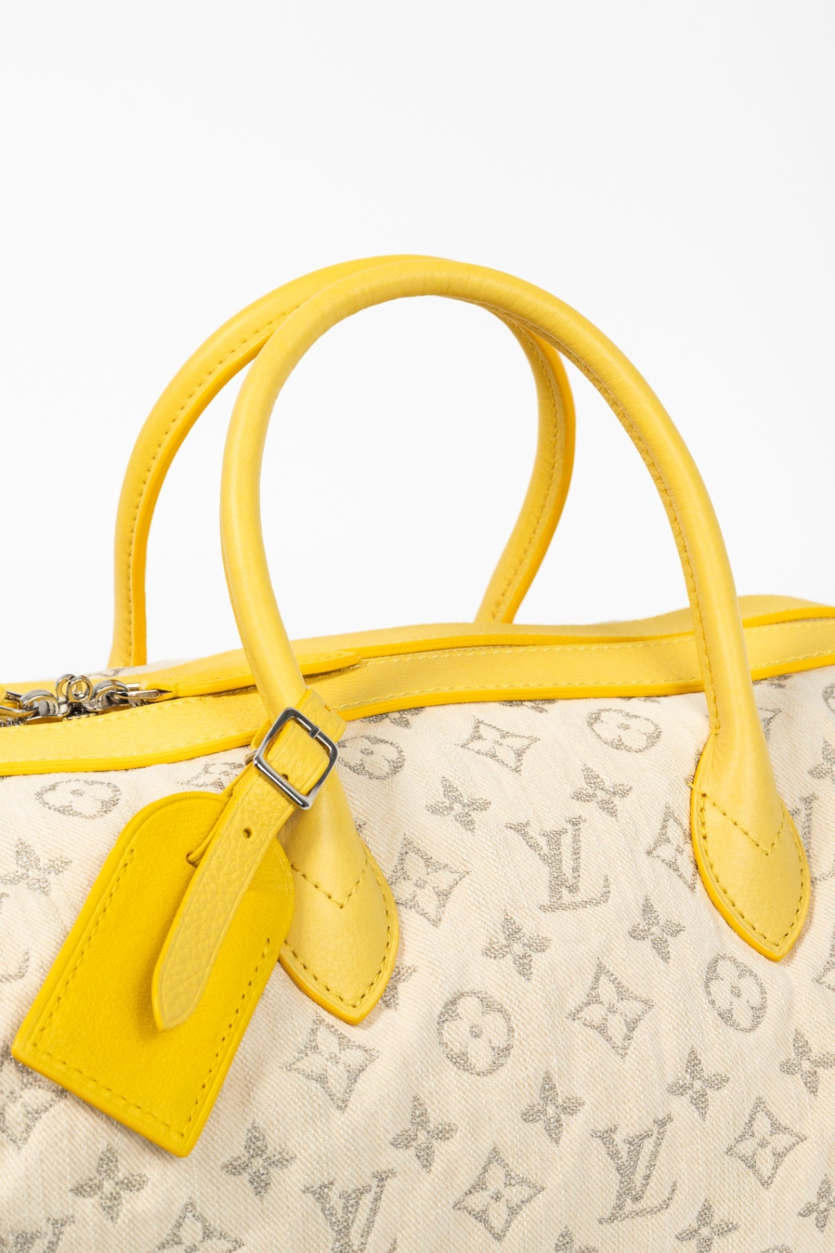 SS/12 Squat MM Denim Jaune Handbag