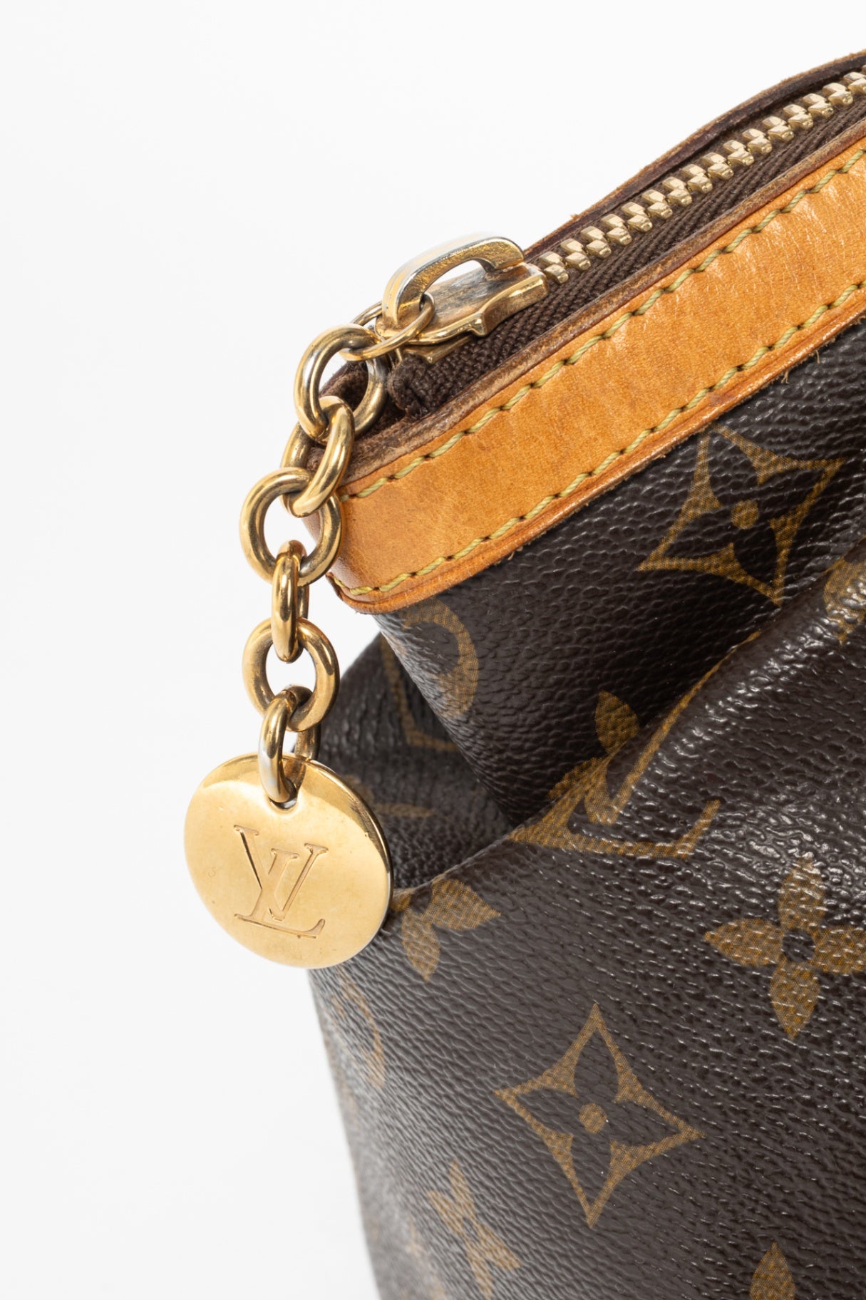 Tivoli PM Monogram Canvas & Leather-Trim Handbag
