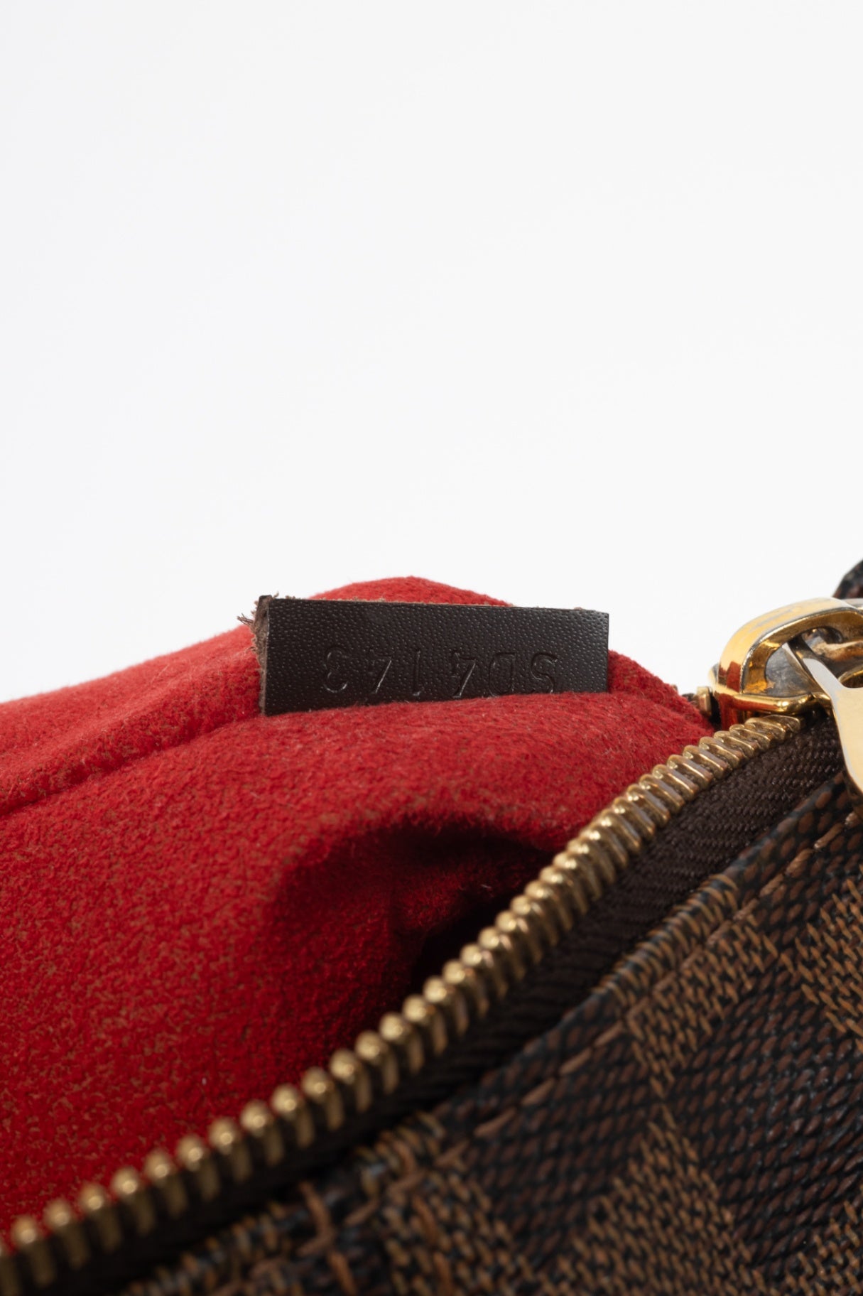 Evora MM Damier Ebene Coated Canvas Handbag