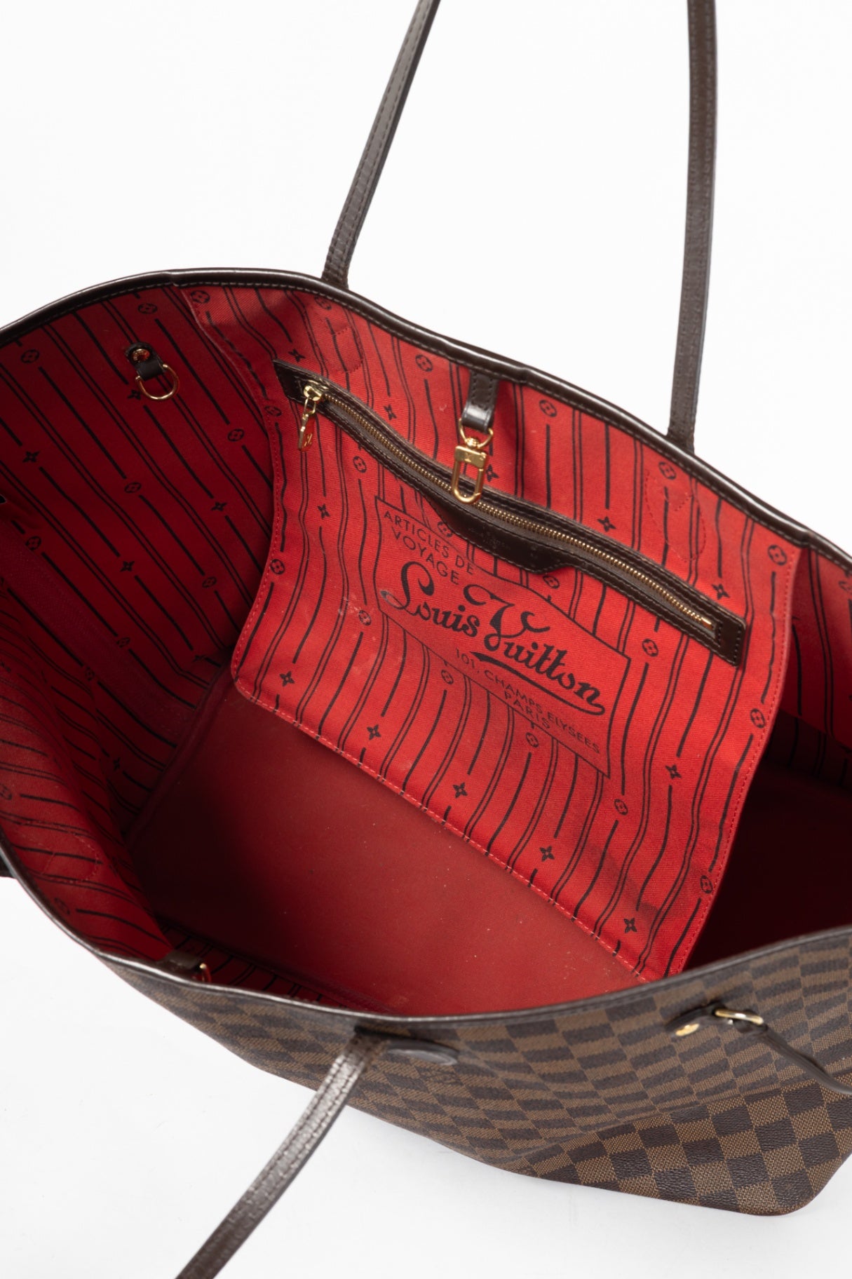 Neverfull GM Damier Ebene Canvas Tote