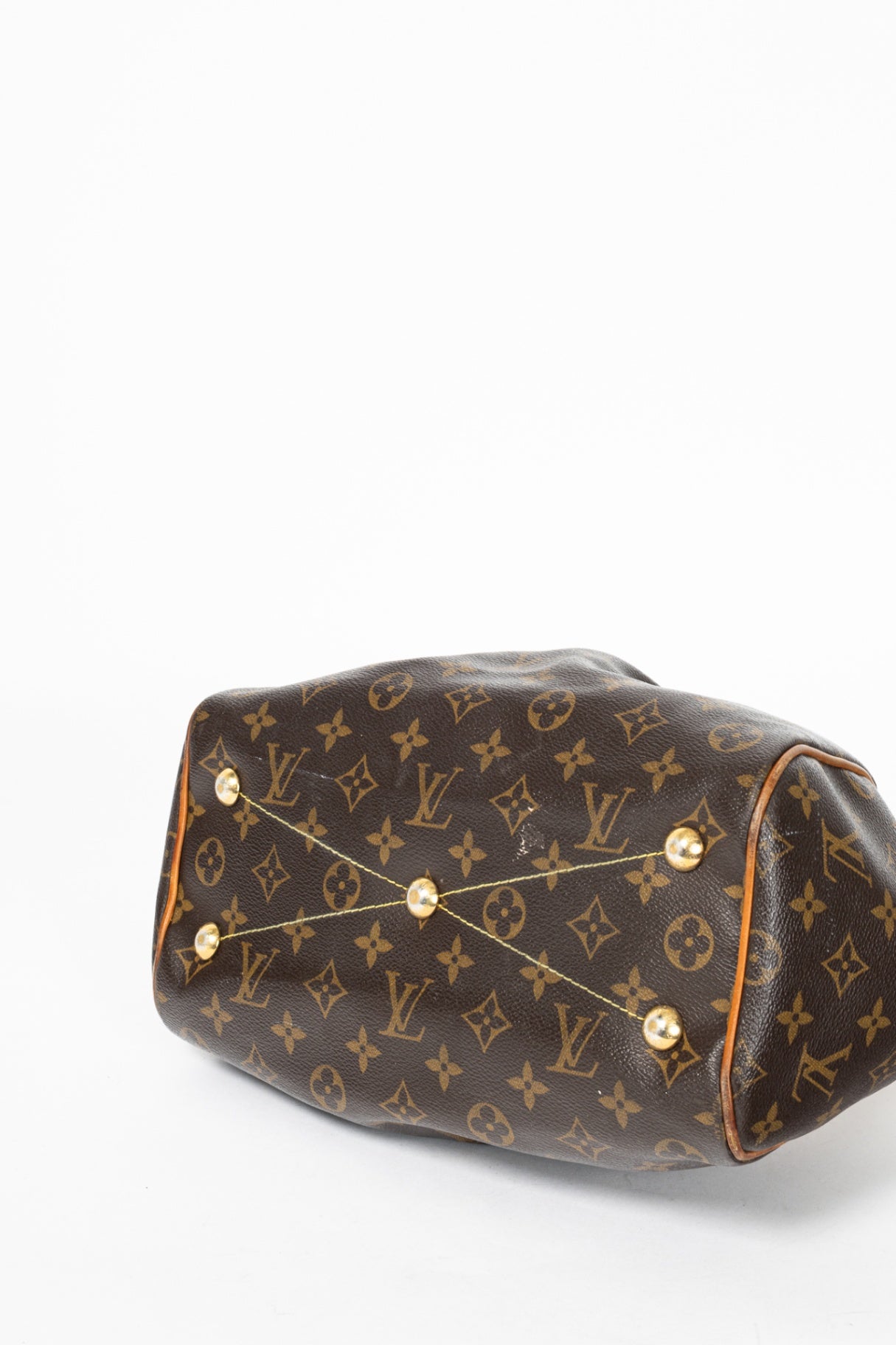 Tivoli PM Monogram Canvas & Leather-Trim Handbag
