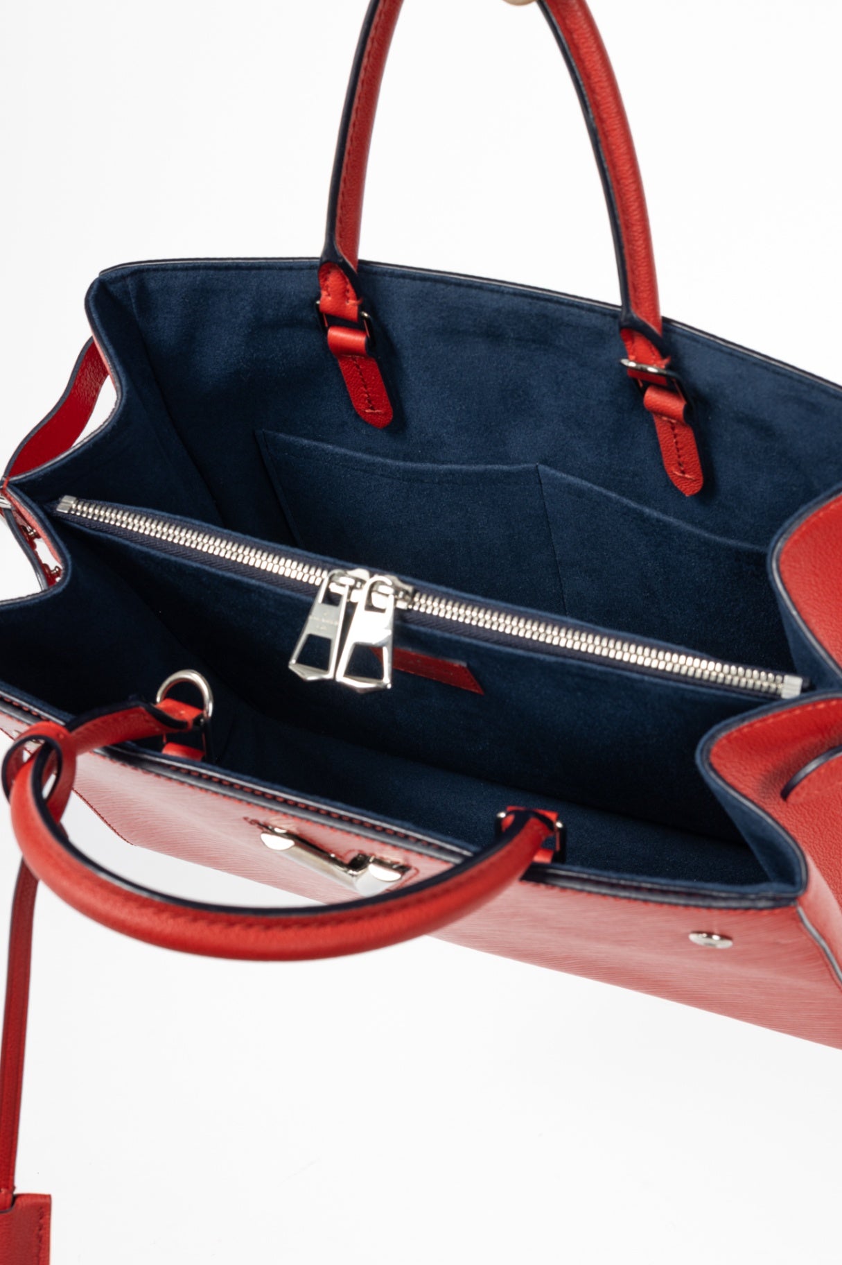 Twist Coquelicot Epi Leather Tote
