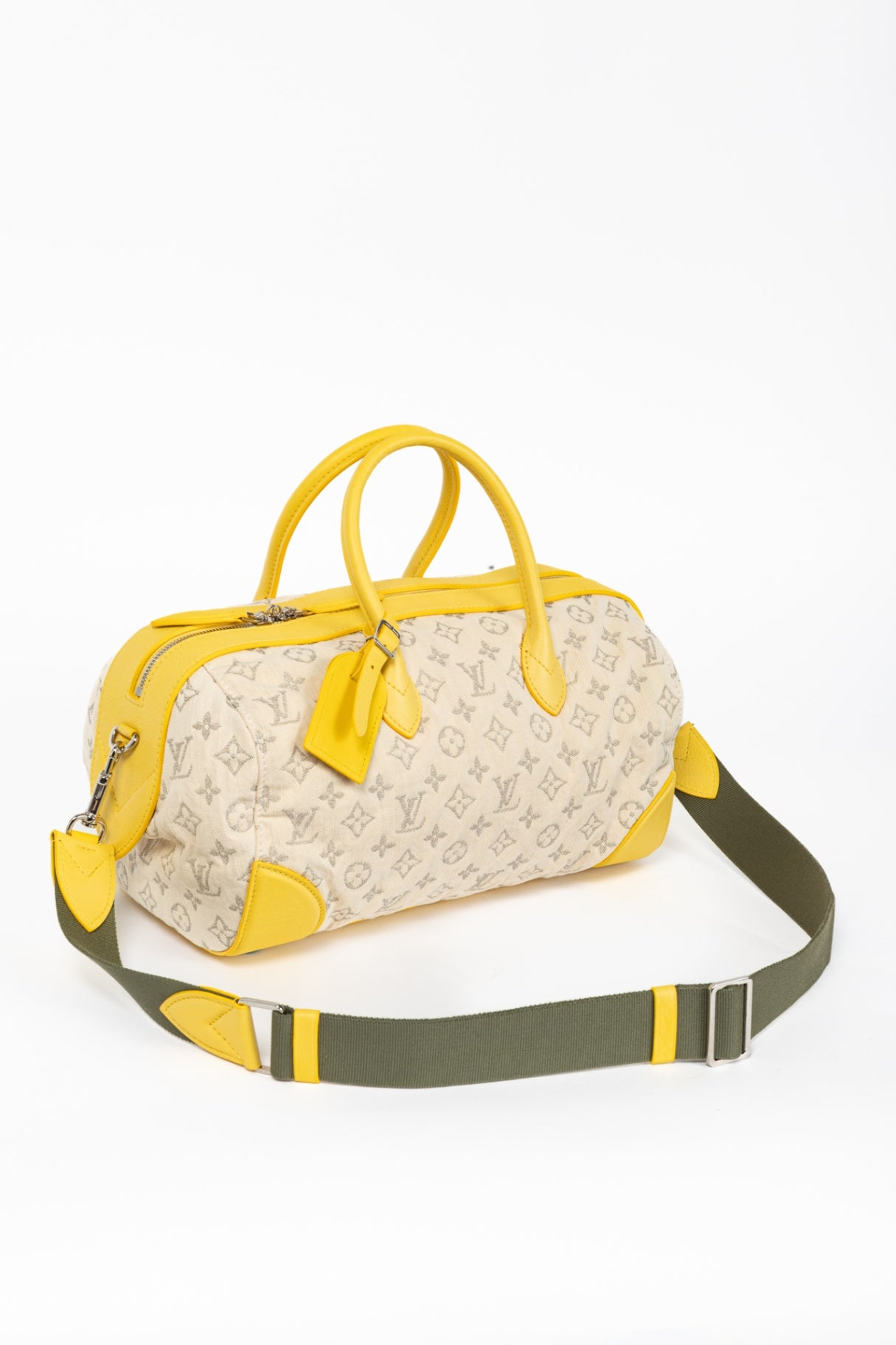 SS/12 Squat MM Denim Jaune Handbag