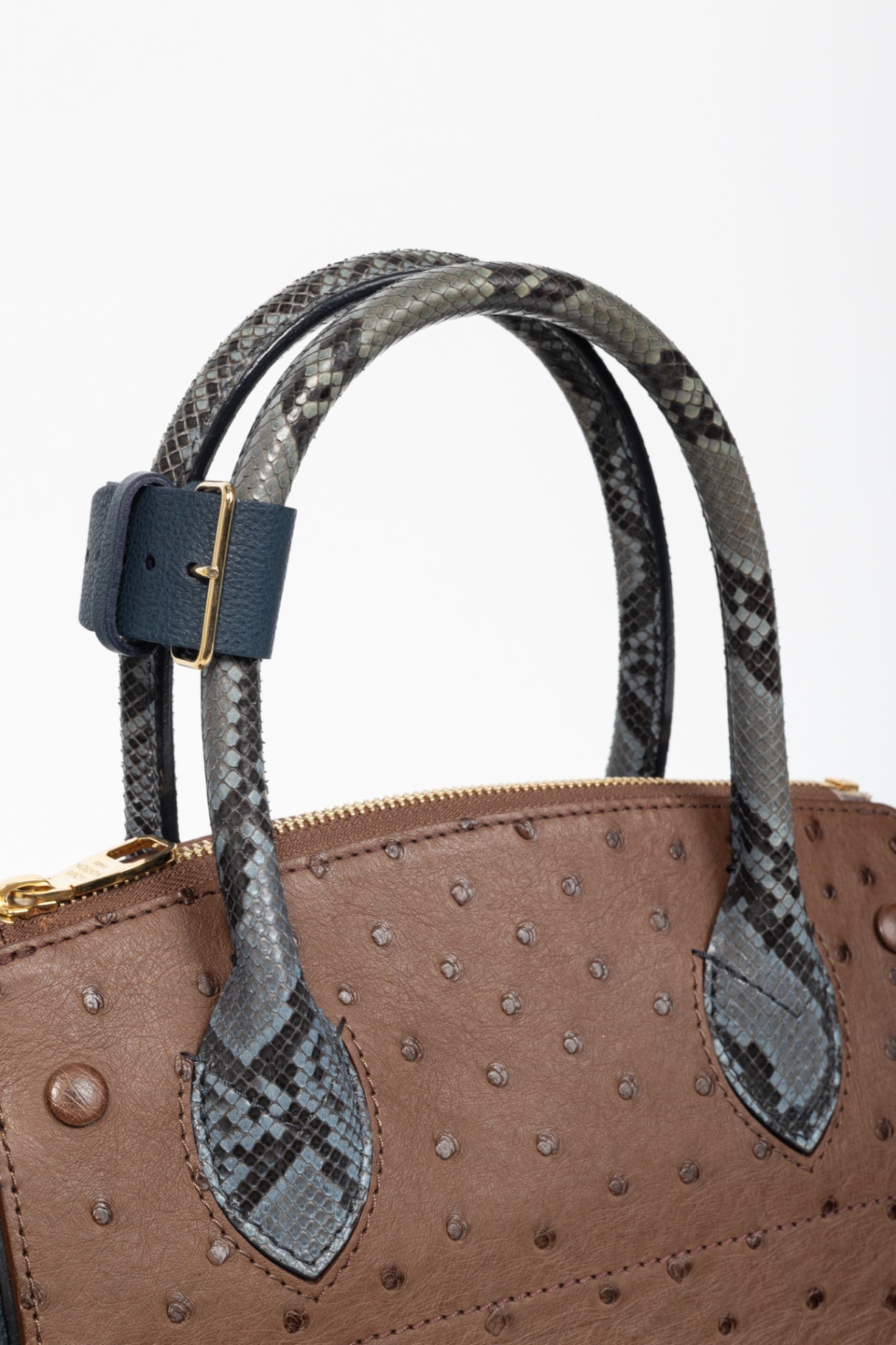 Majestueux PM Blue Monogram Exotique Tote