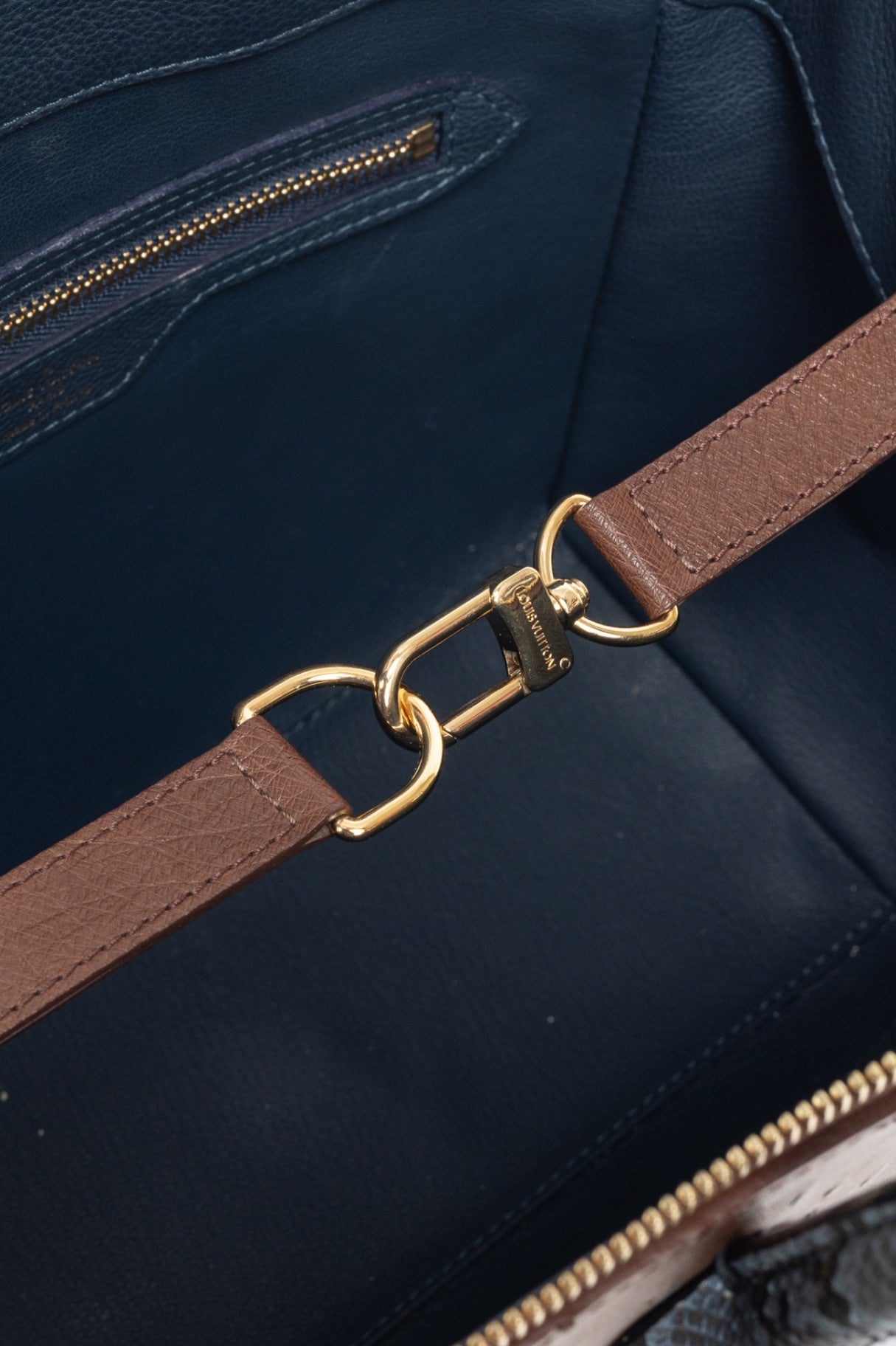 Majestueux PM Blue Monogram Exotique Tote