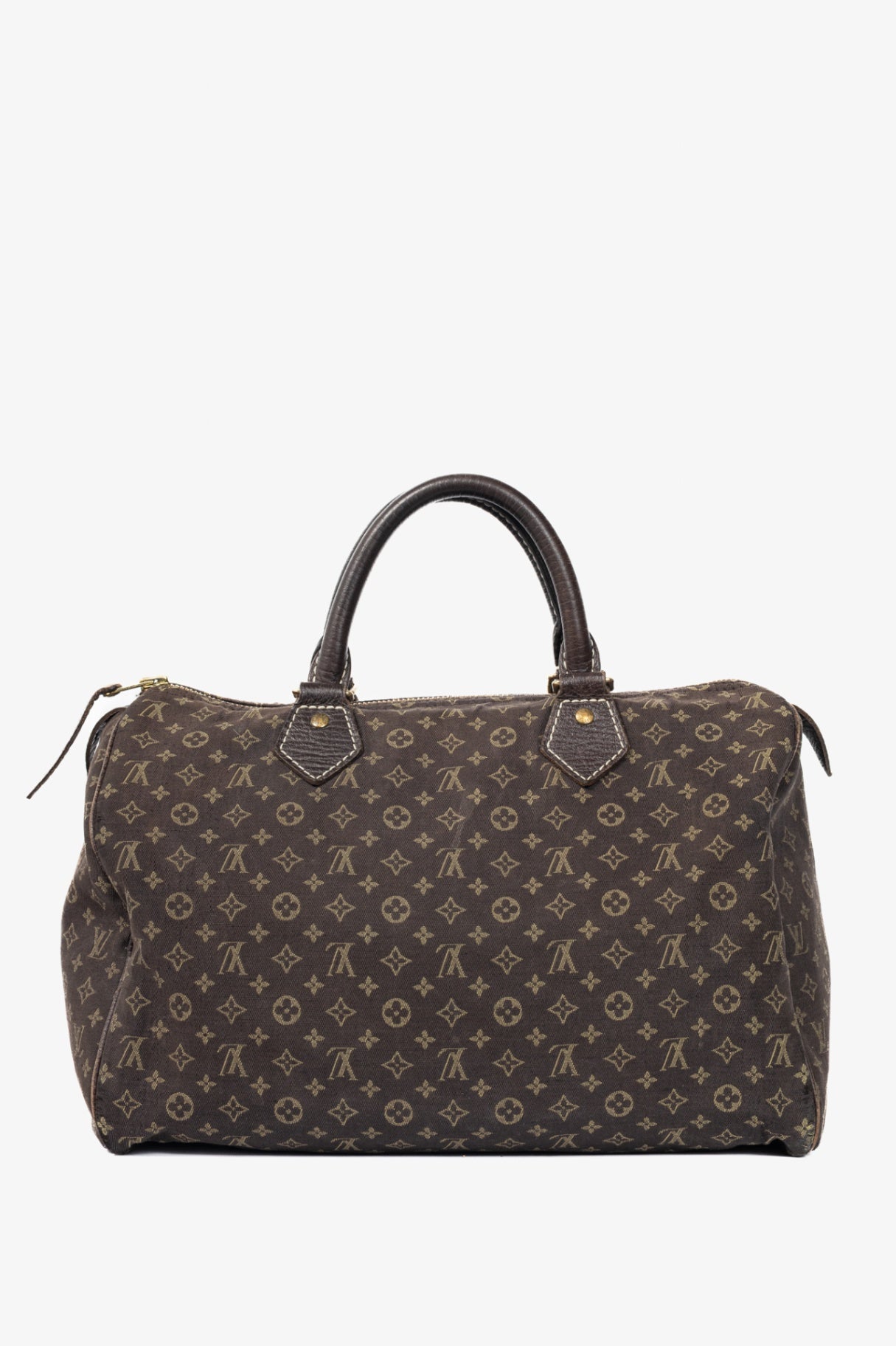 Speedy 30 Fusain Monogram Idylle Boston Bag