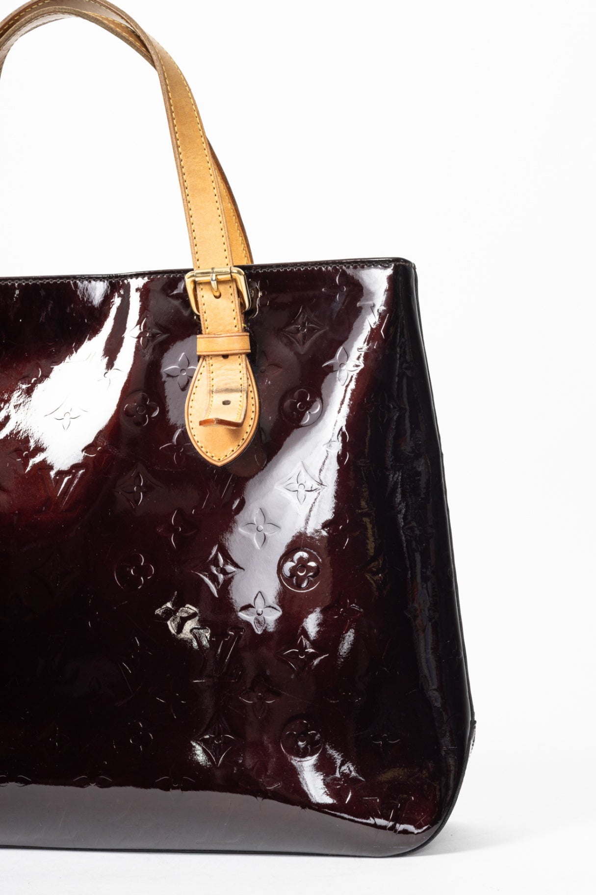 Brentwood Amarante Monogram Vernis Leather Tote