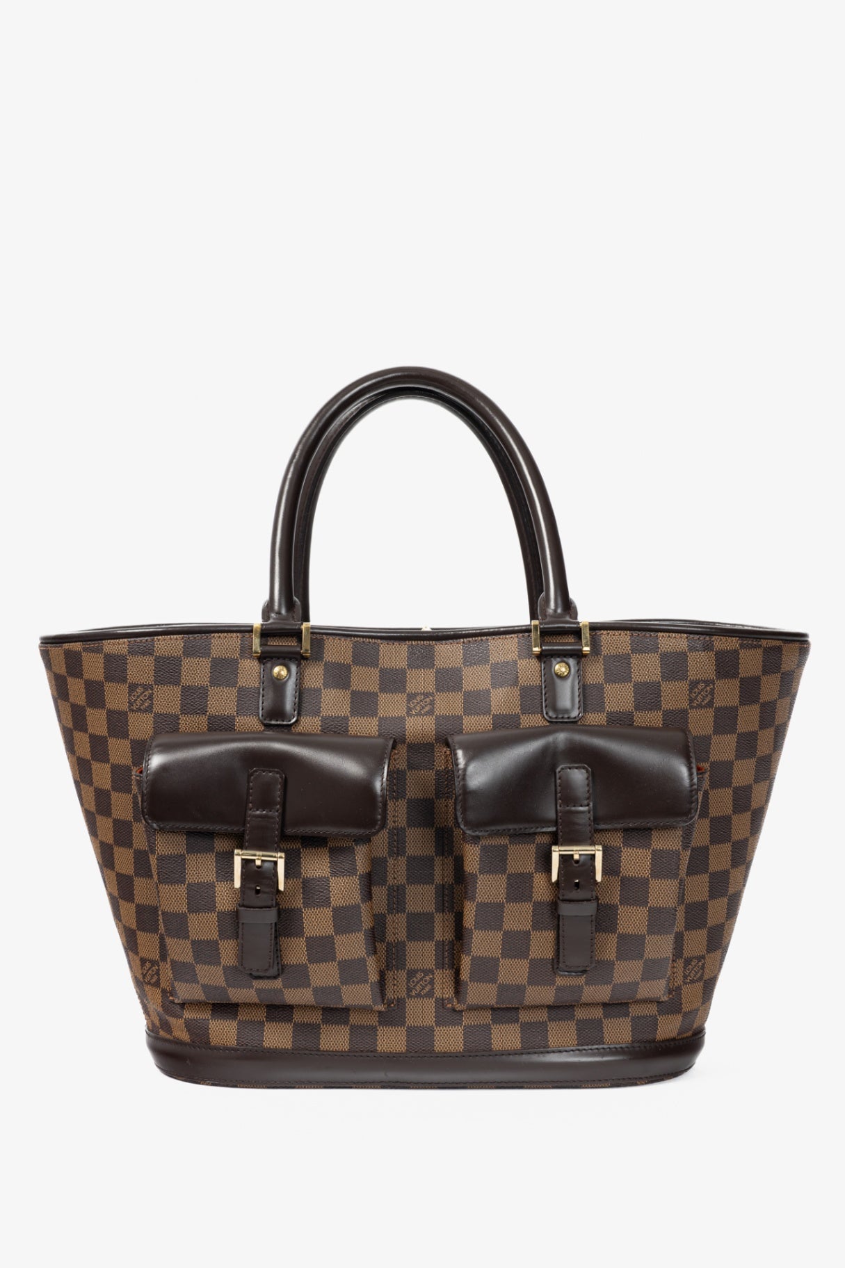 Manosque GM Damier Ebene Canvas Tote