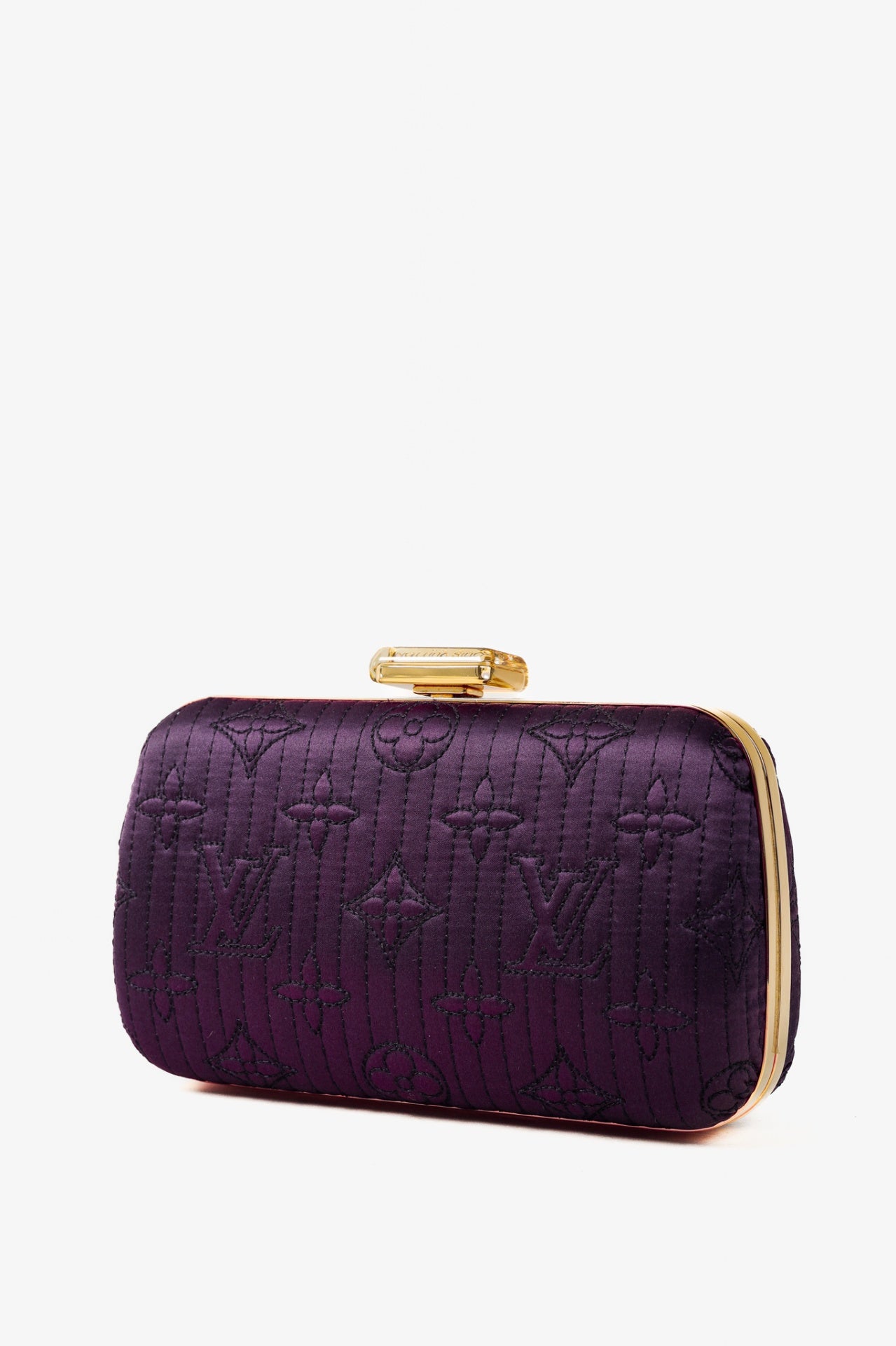 Minaudière Plum Monogram Motard Clutch