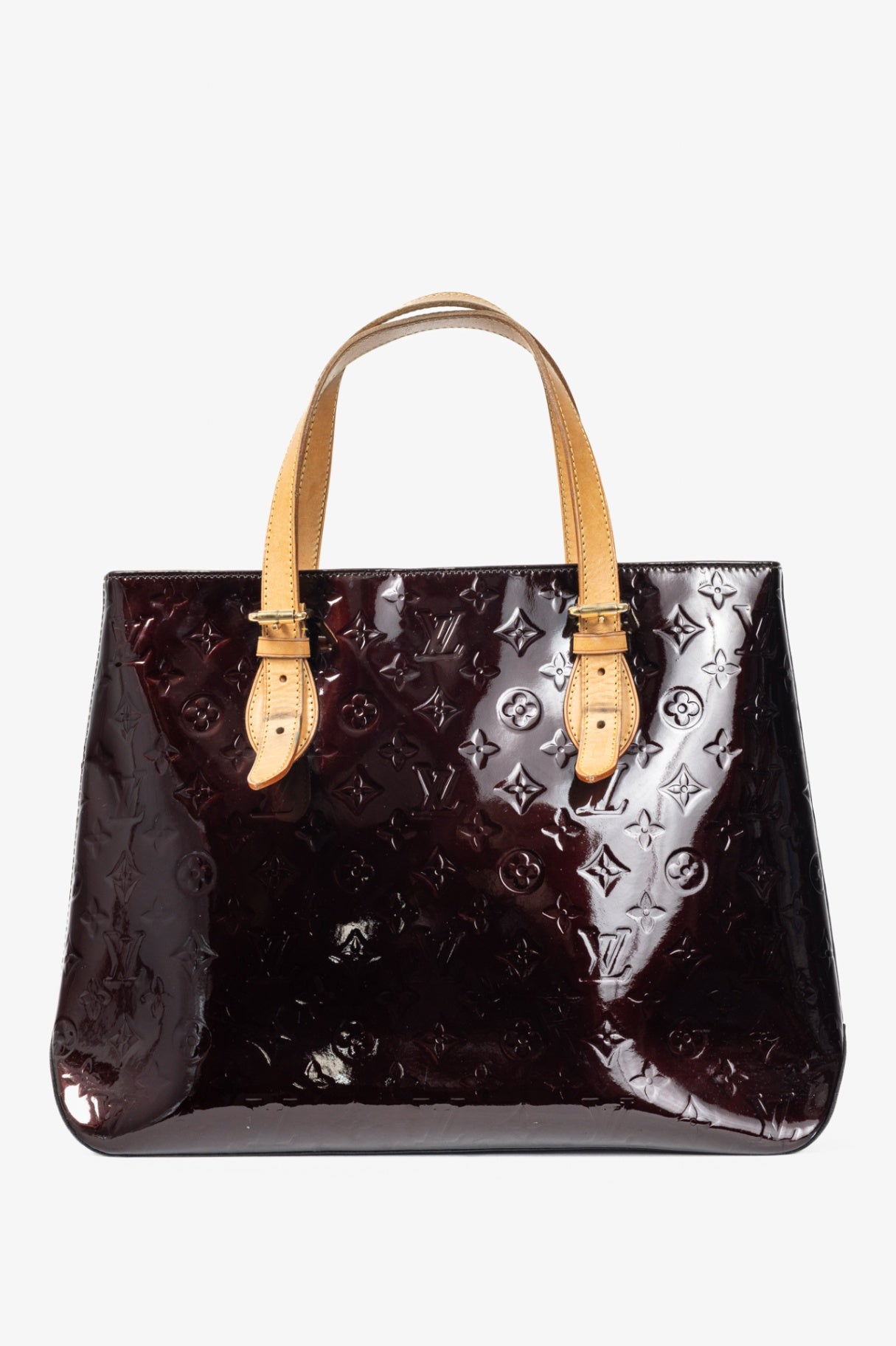 Brentwood Amarante Monogram Vernis Leather Tote
