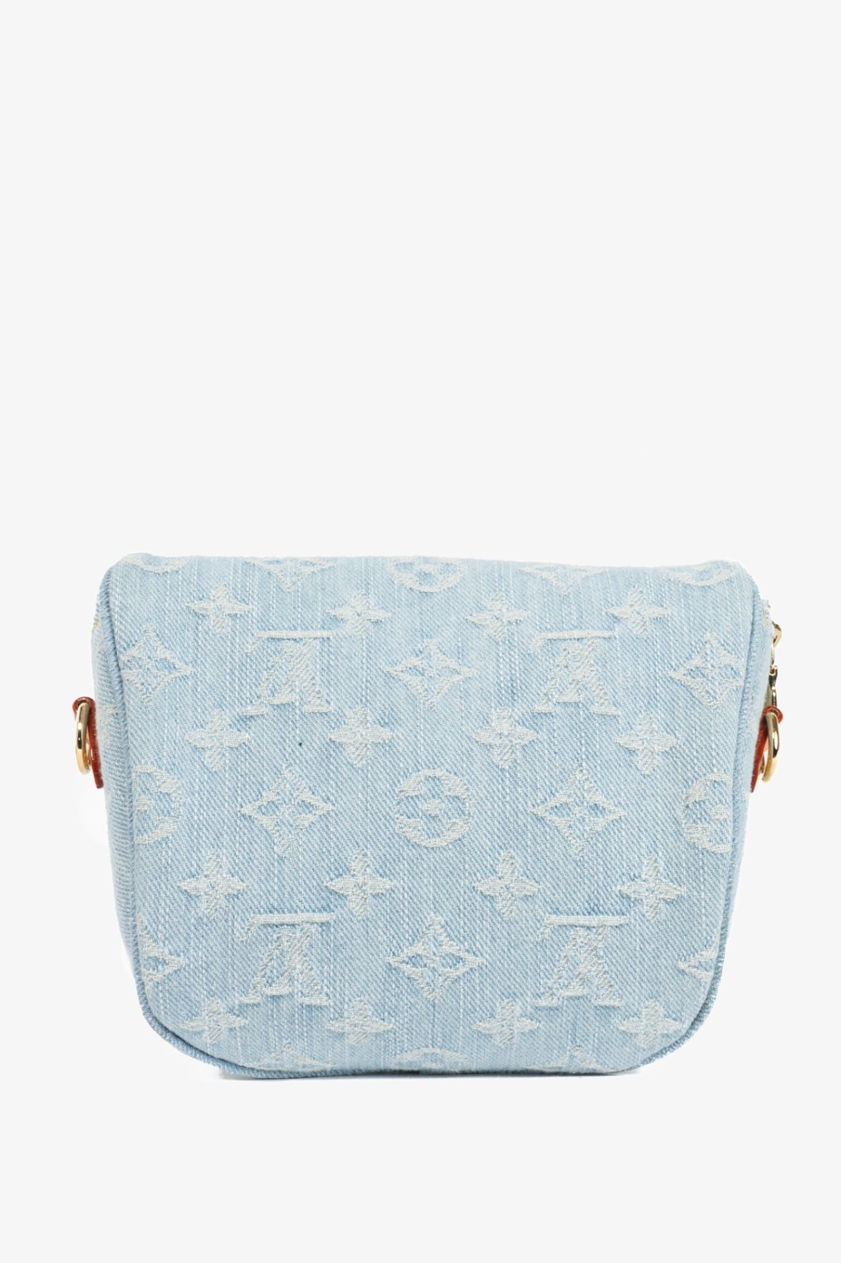 Sky Blue Monogram Denim Mini Bumbag