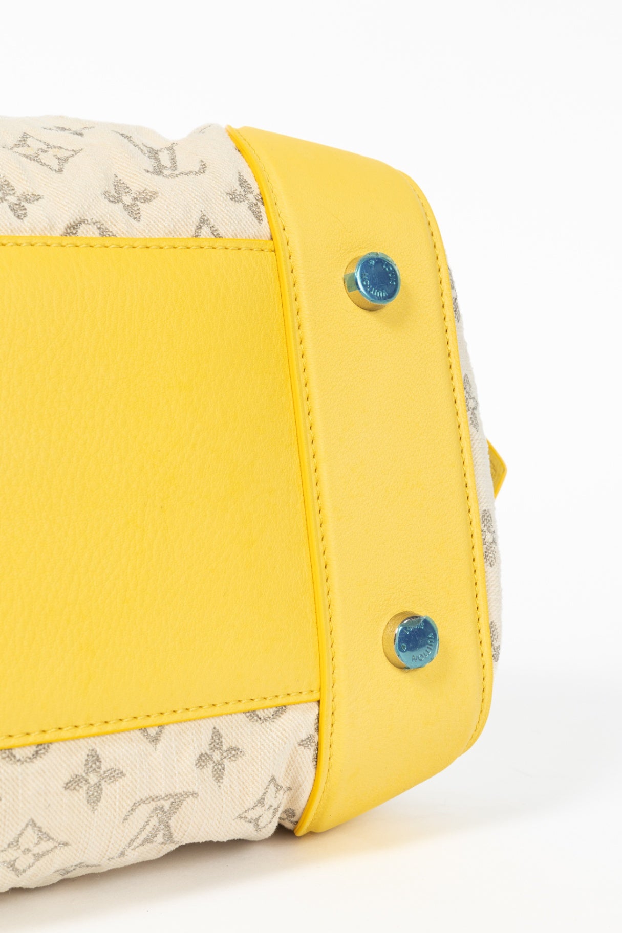 SS/12 Squat MM Denim Jaune Handbag