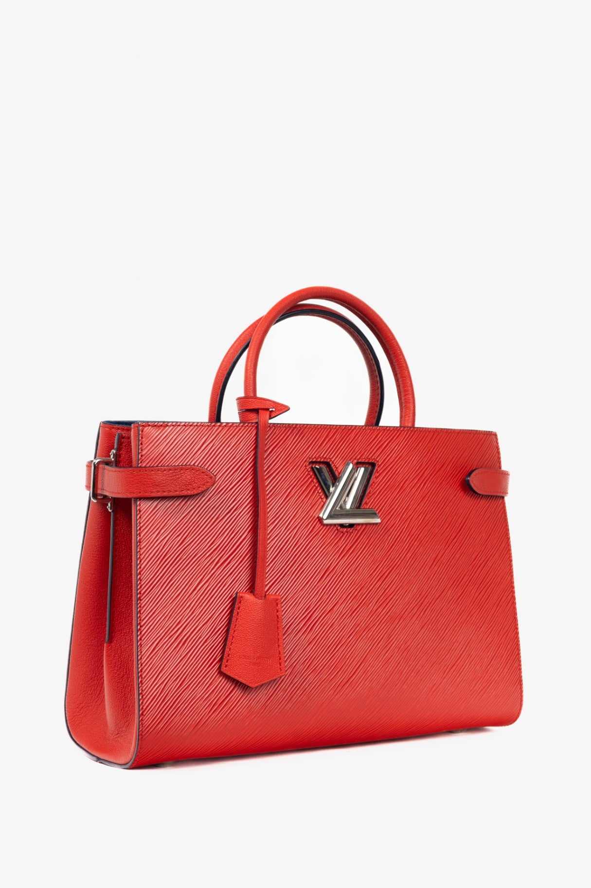 Twist Coquelicot Epi Leather Tote