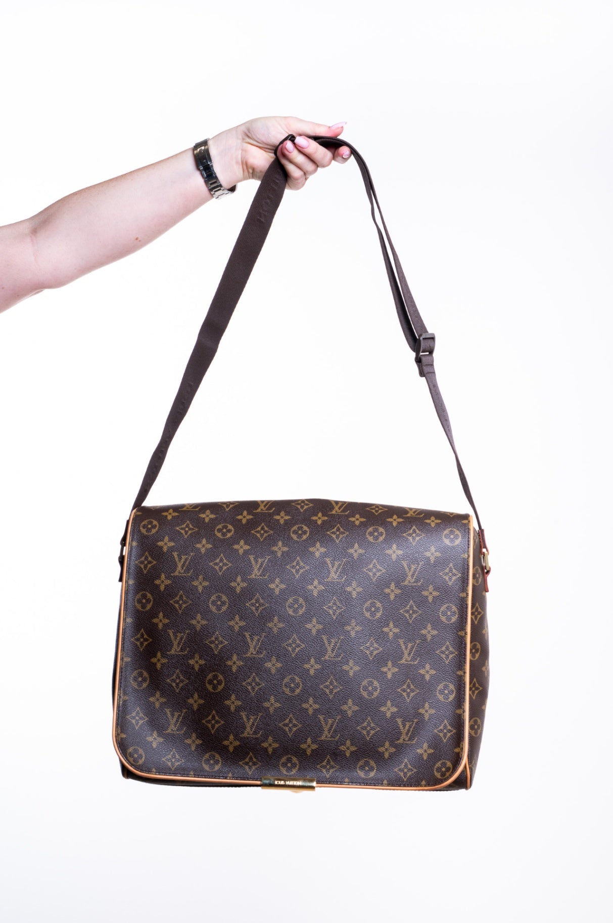 Monogram Abbesses Messenger Bag