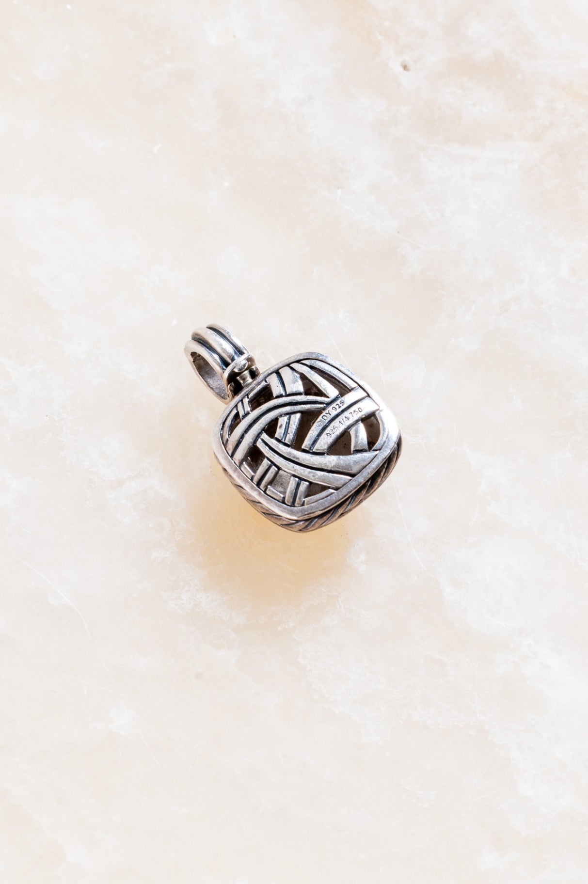 Sterling Silver & 18K Yellow Gold Albion Pendant