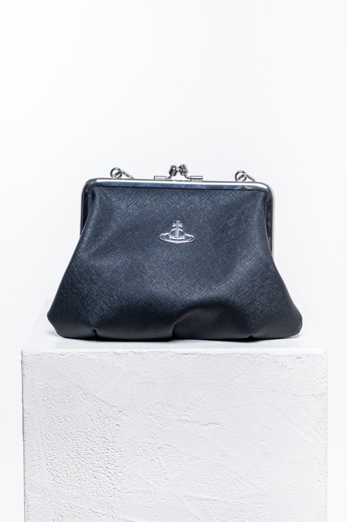 Black Granny Frame Purse