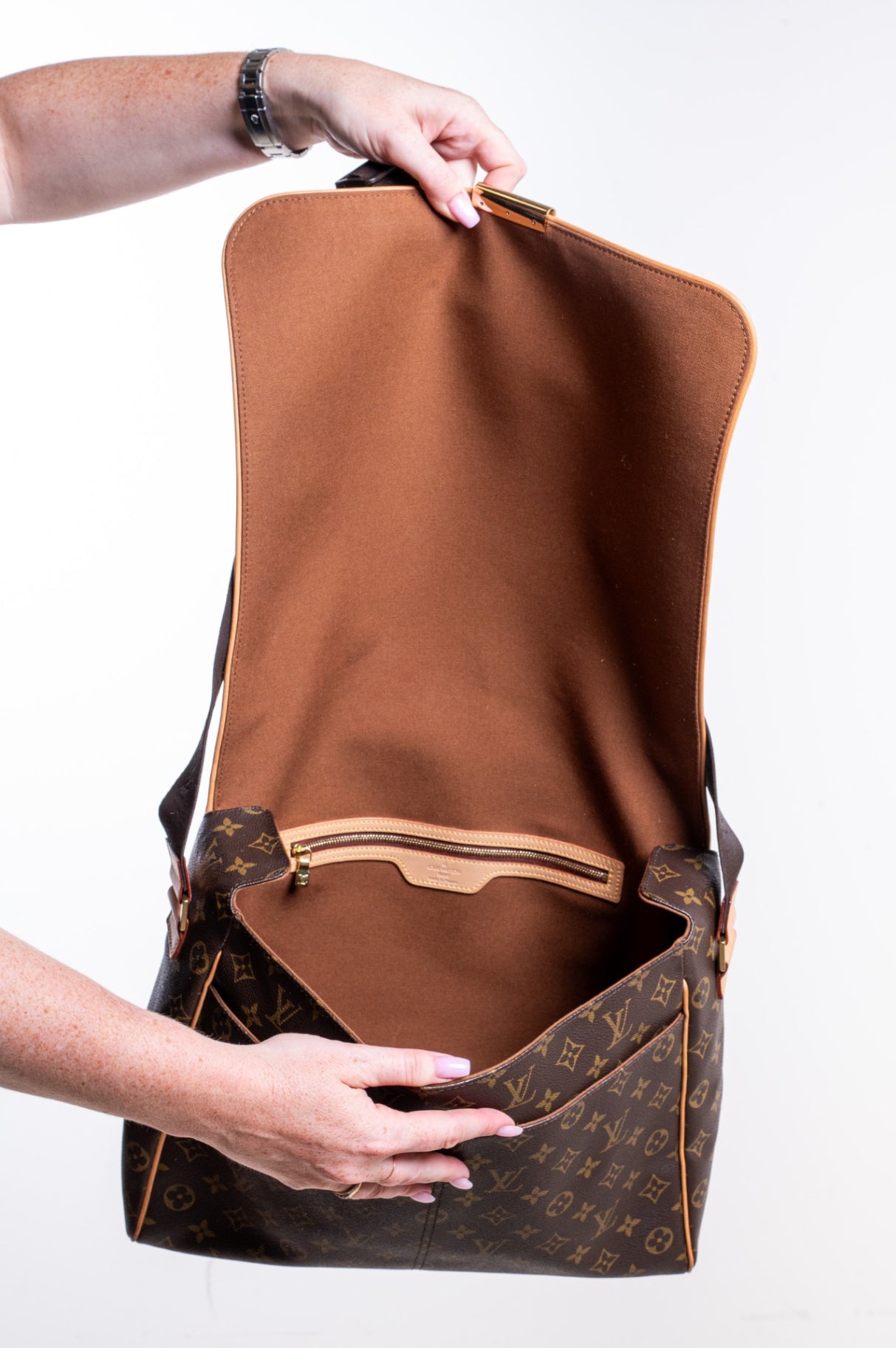 Monogram Abbesses Messenger Bag
