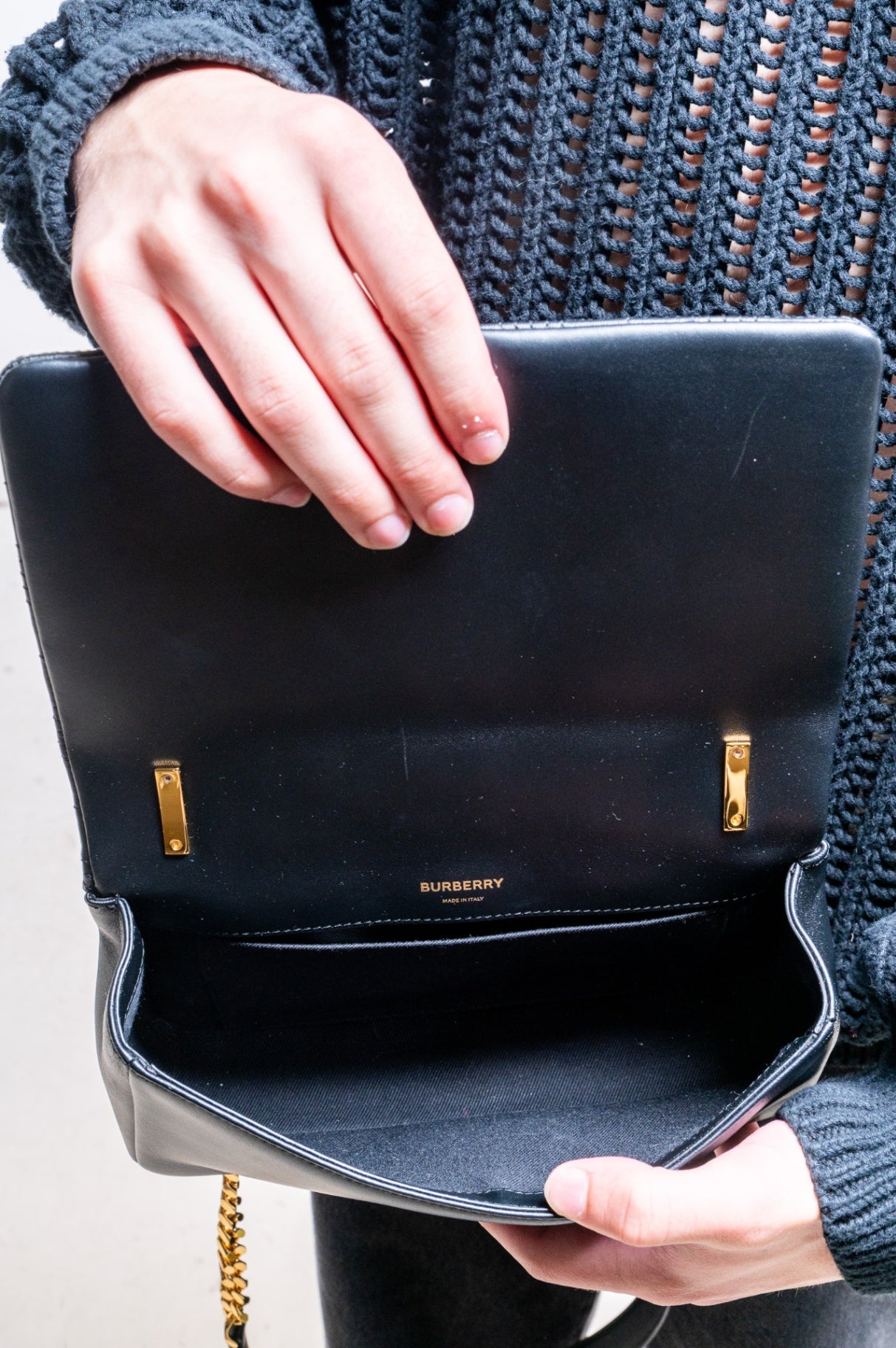 Black Small Lola Quilted Leather Shoulder Bag