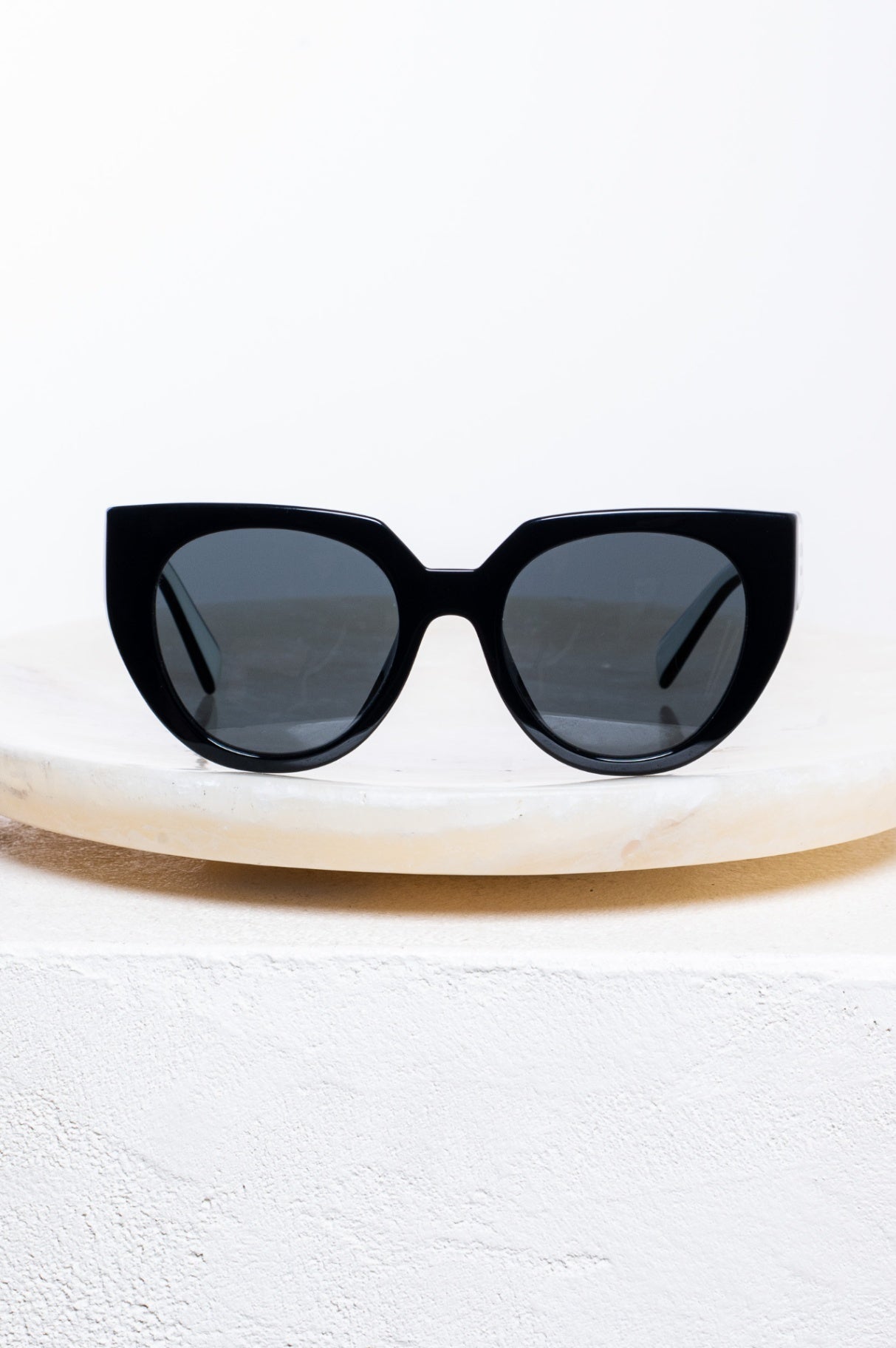 Black and White SPR14W Sunglasses