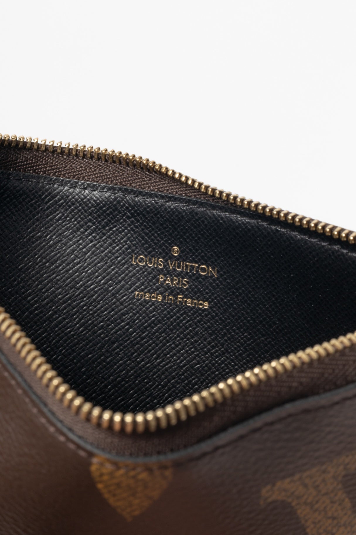 Louis Vuitton Monogram & Monogram Reverse Canvas Trio Pouch