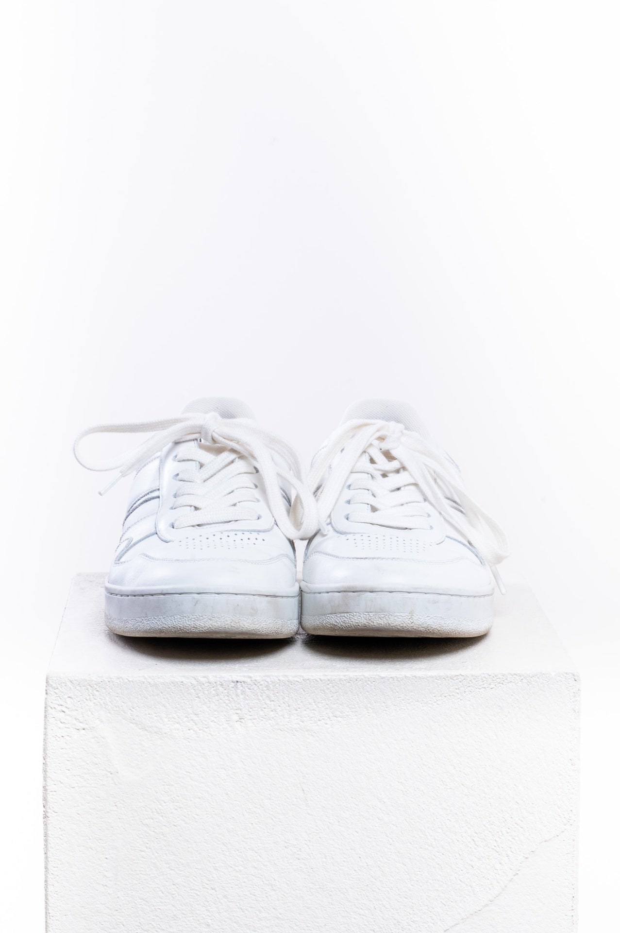 White Leather Sneakers