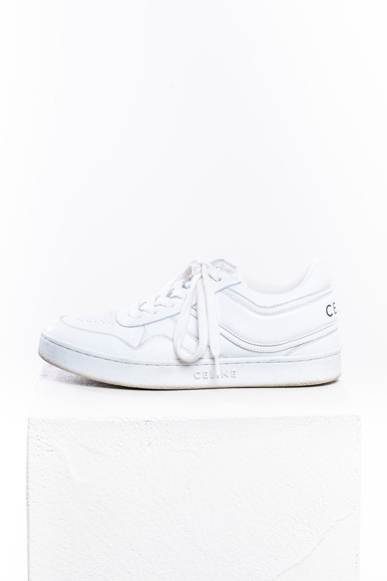 White Leather Sneakers