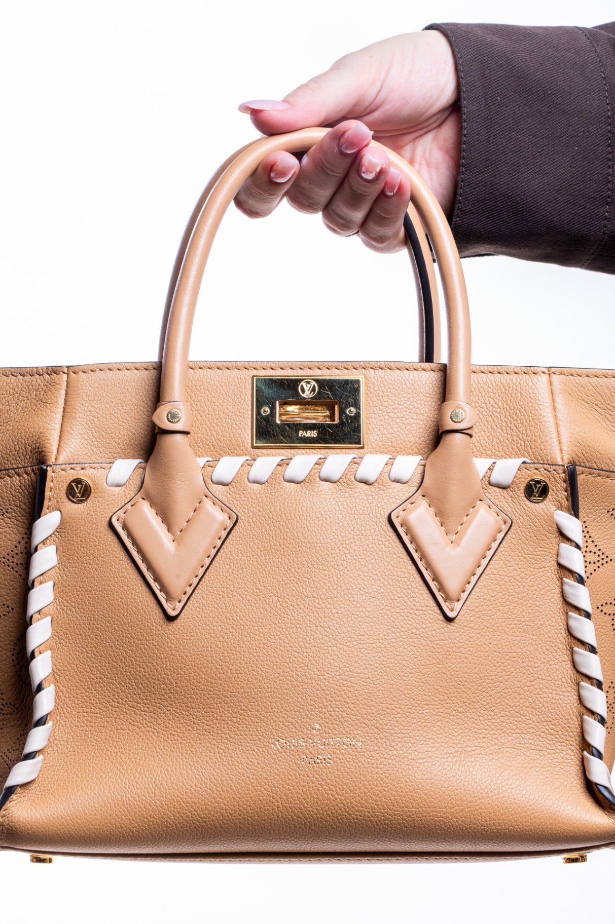 Arizona Brown Mahina Braided On My Side PM Bag