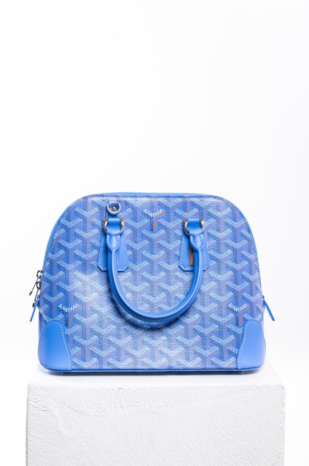 Sky Blue Mini Goyardine Vendome Bag