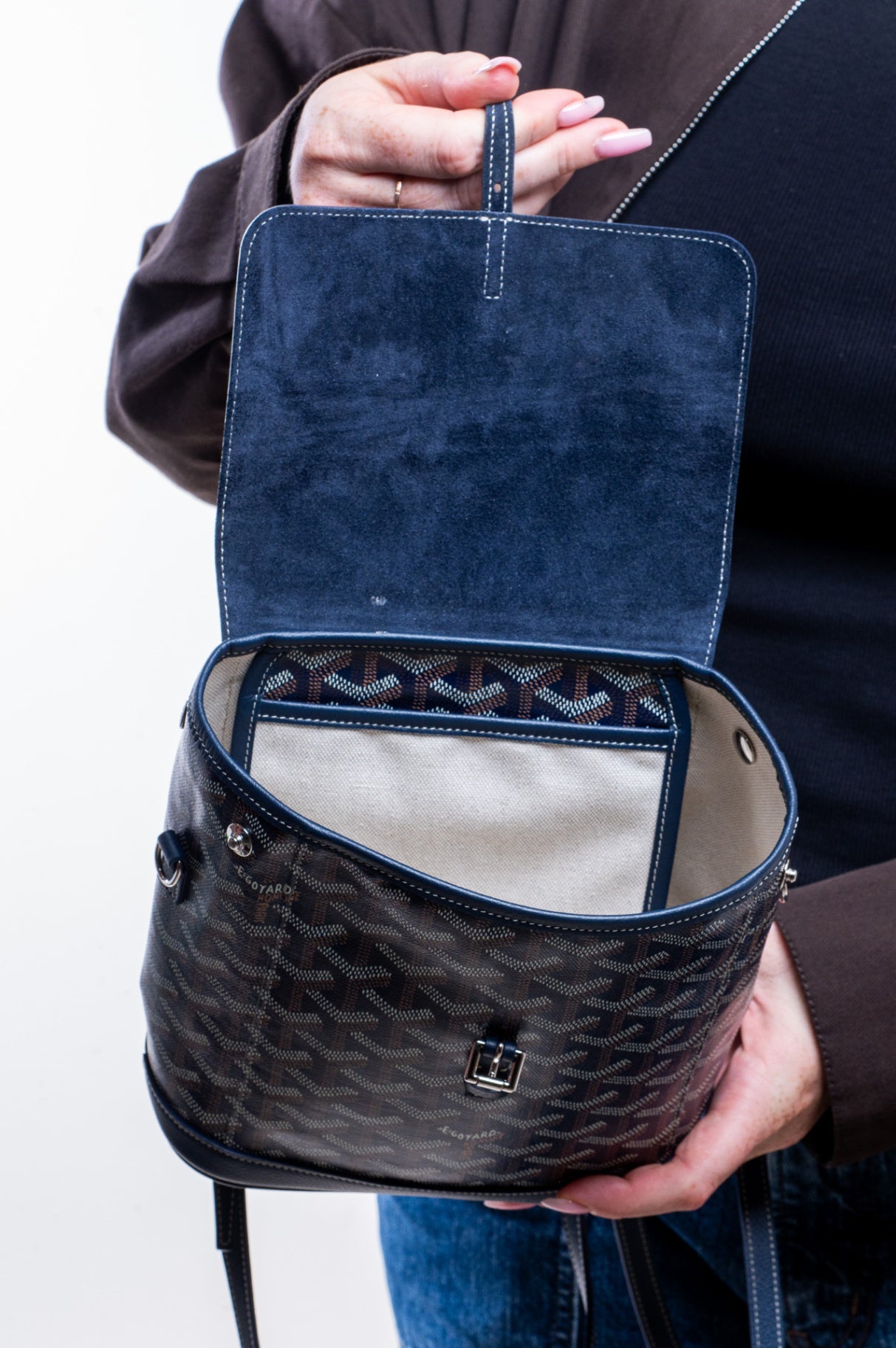 Navy Alpin Mini Backpack