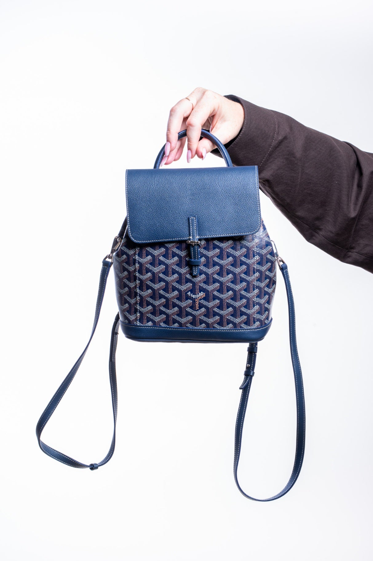Navy Alpin Mini Backpack