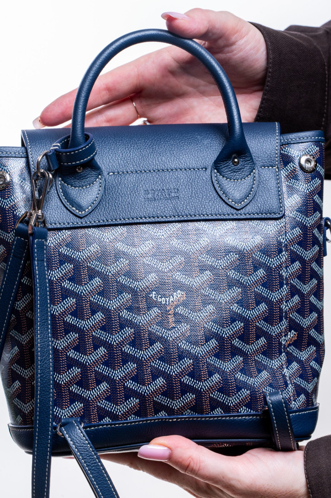Navy Alpin Mini Backpack