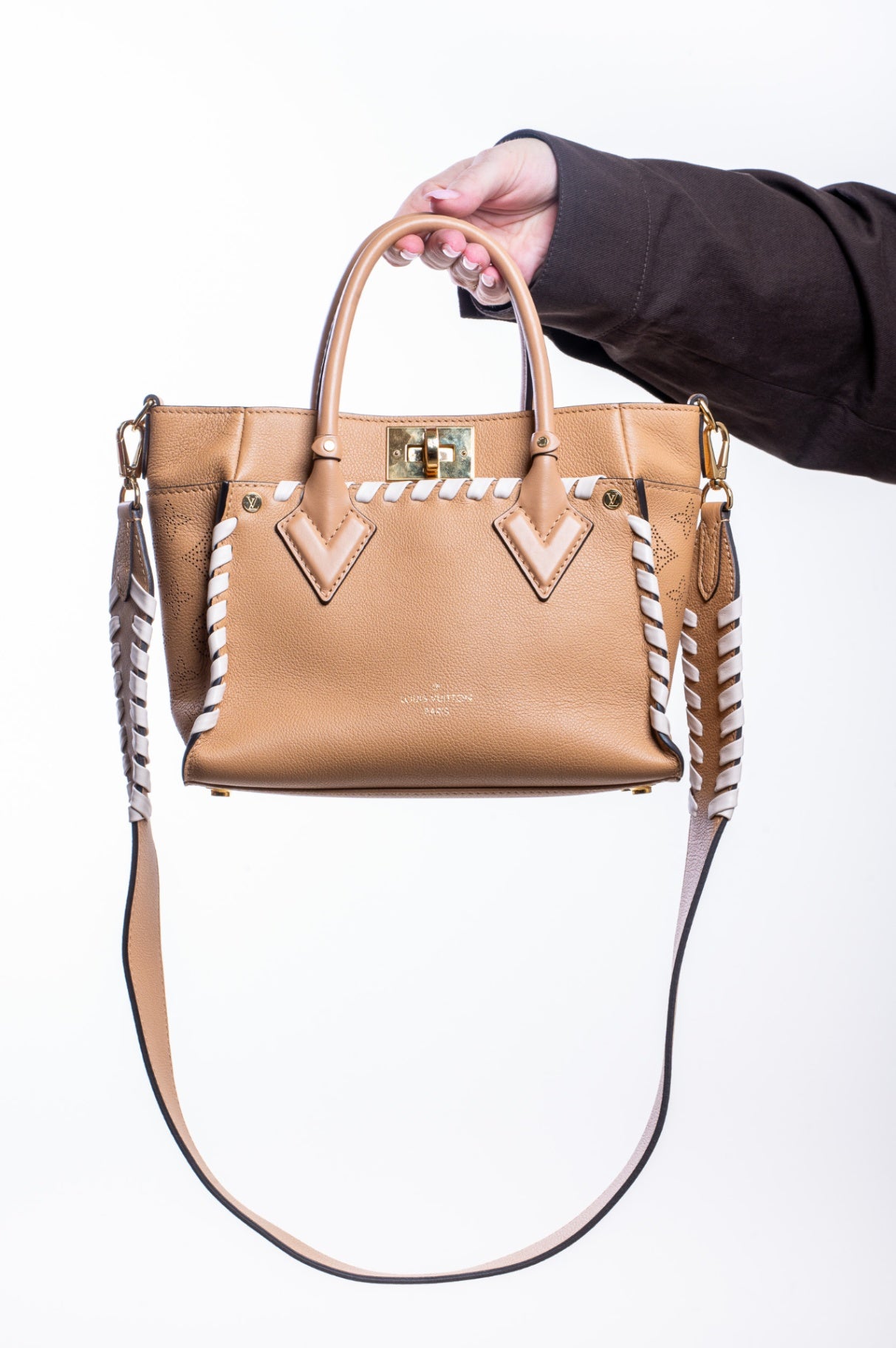 Arizona Brown Mahina Braided On My Side PM Bag