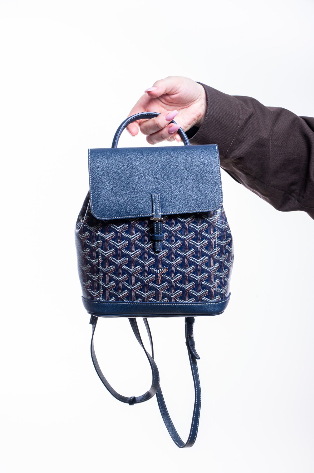 Navy Alpin Mini Backpack