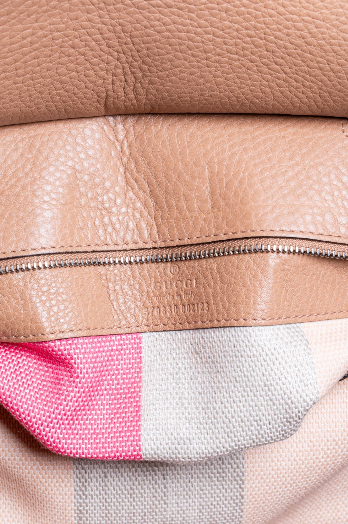 Tan Leather Bamboo Daily Satchel