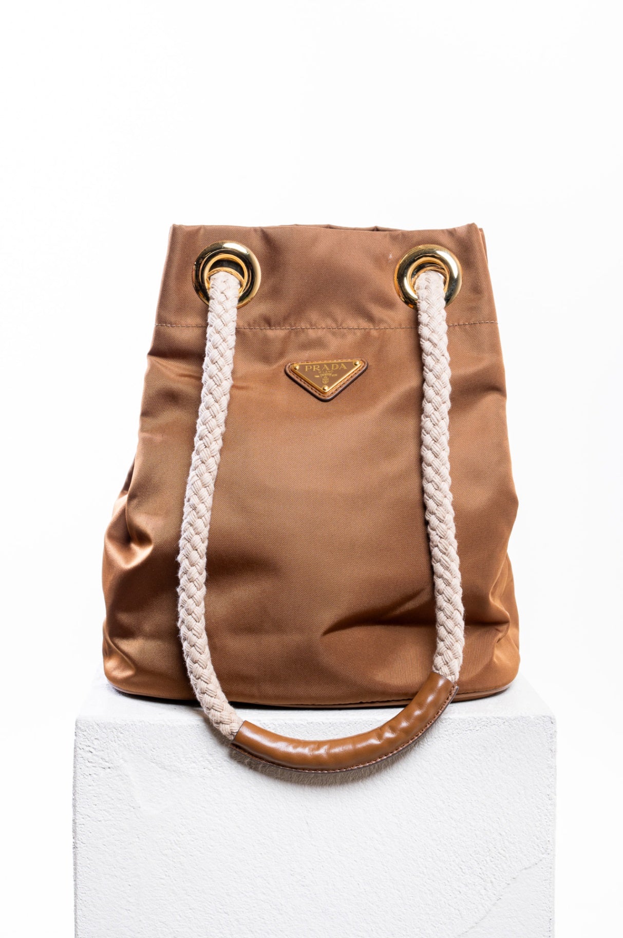 Brandy Mariner Re-Nylon Small Bucket Bag