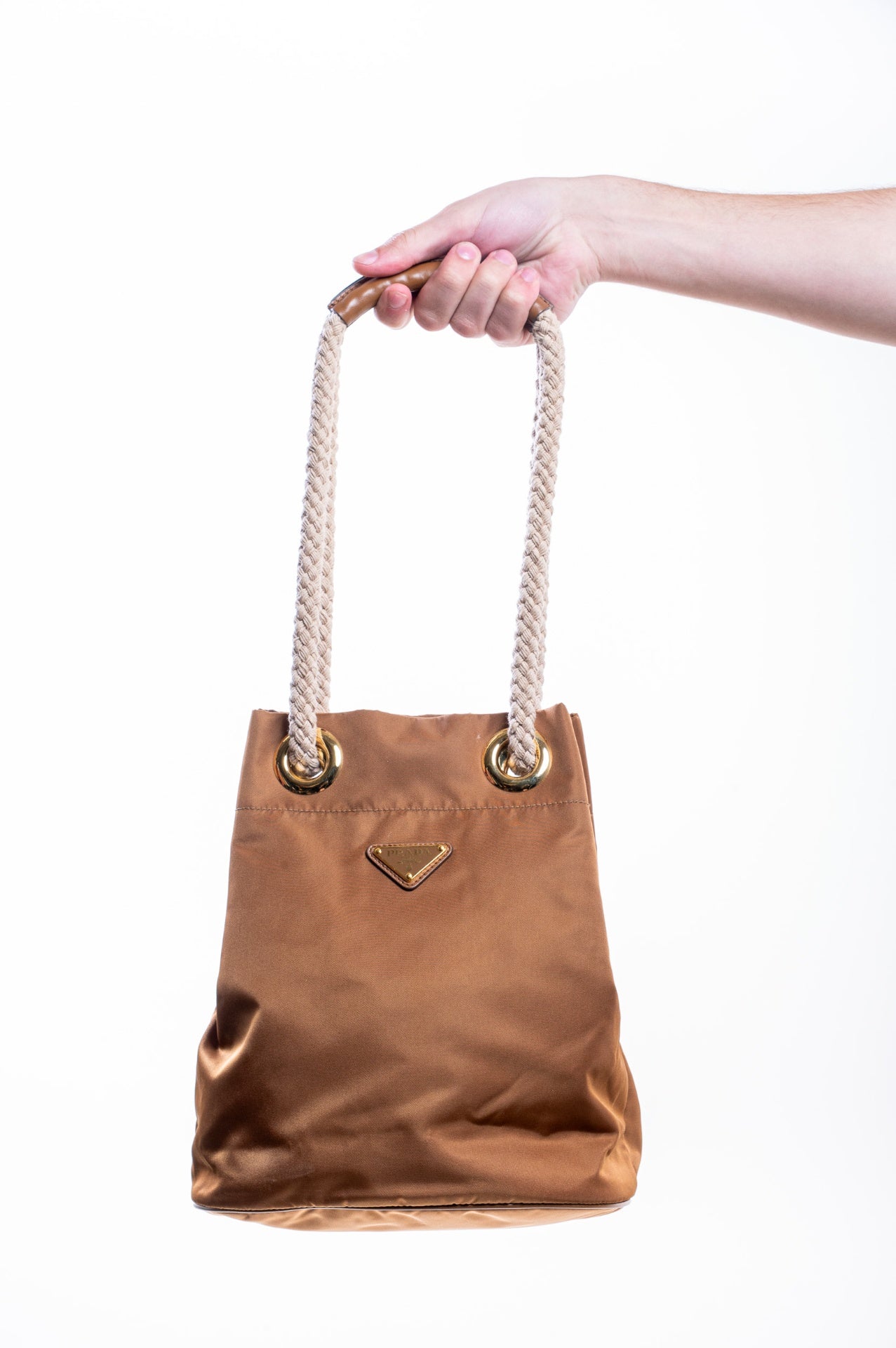 Brandy Mariner Re-Nylon Small Bucket Bag