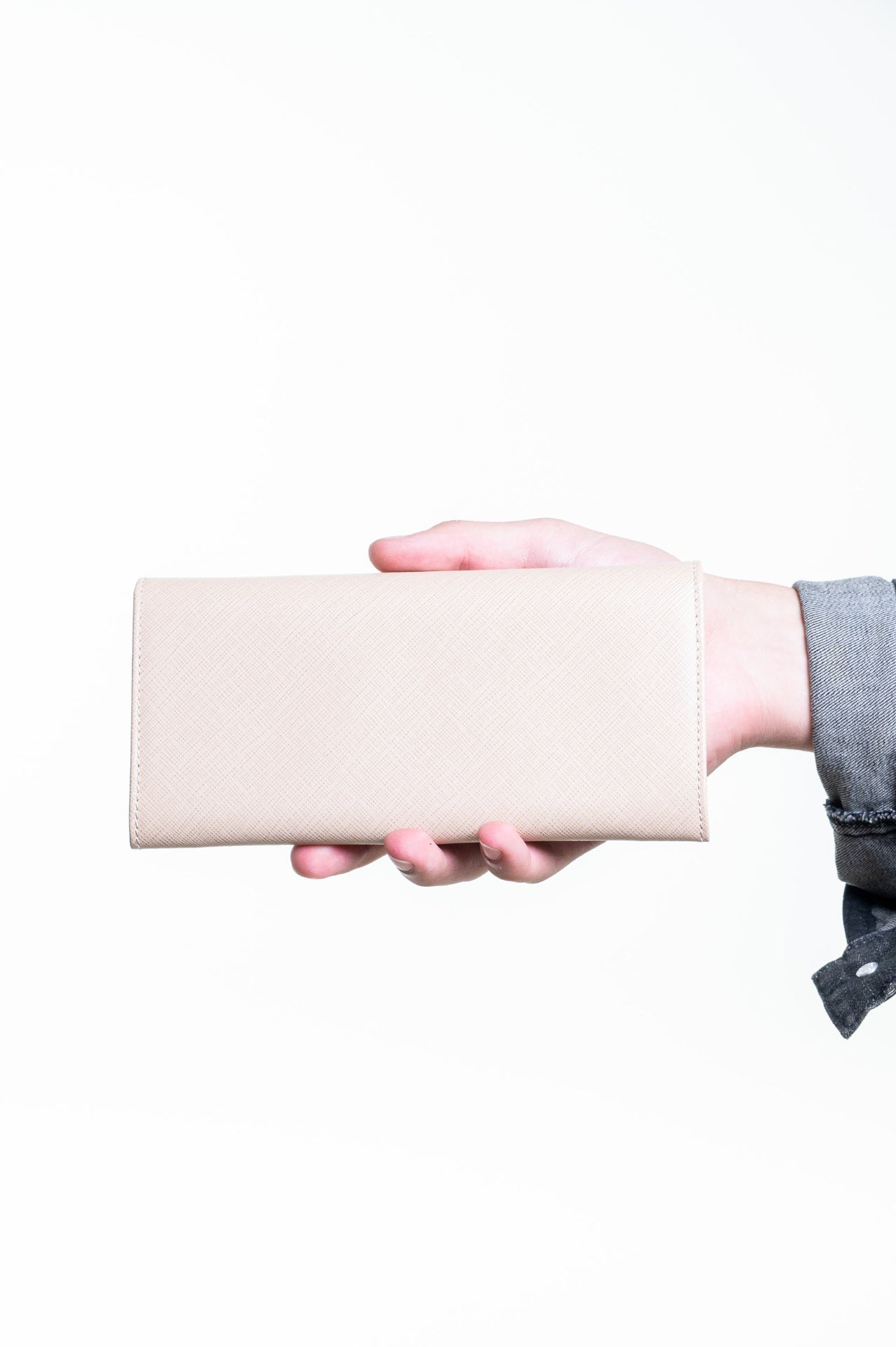 Beige Continental Wallet