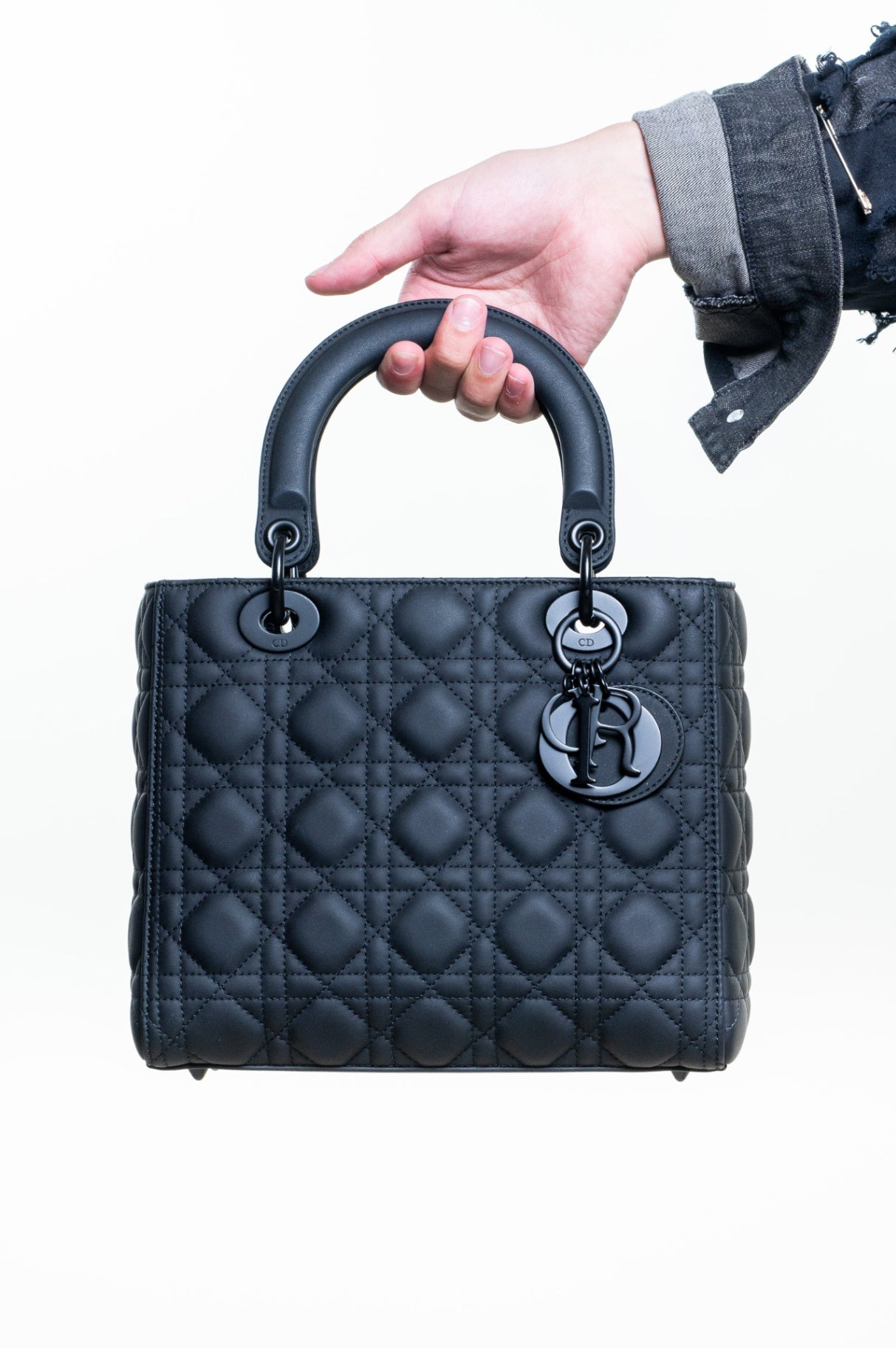 Black Medium Lady Dior