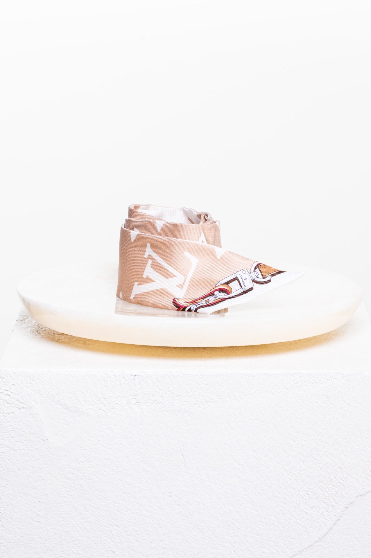 Monogram & Chainlink Bandeau