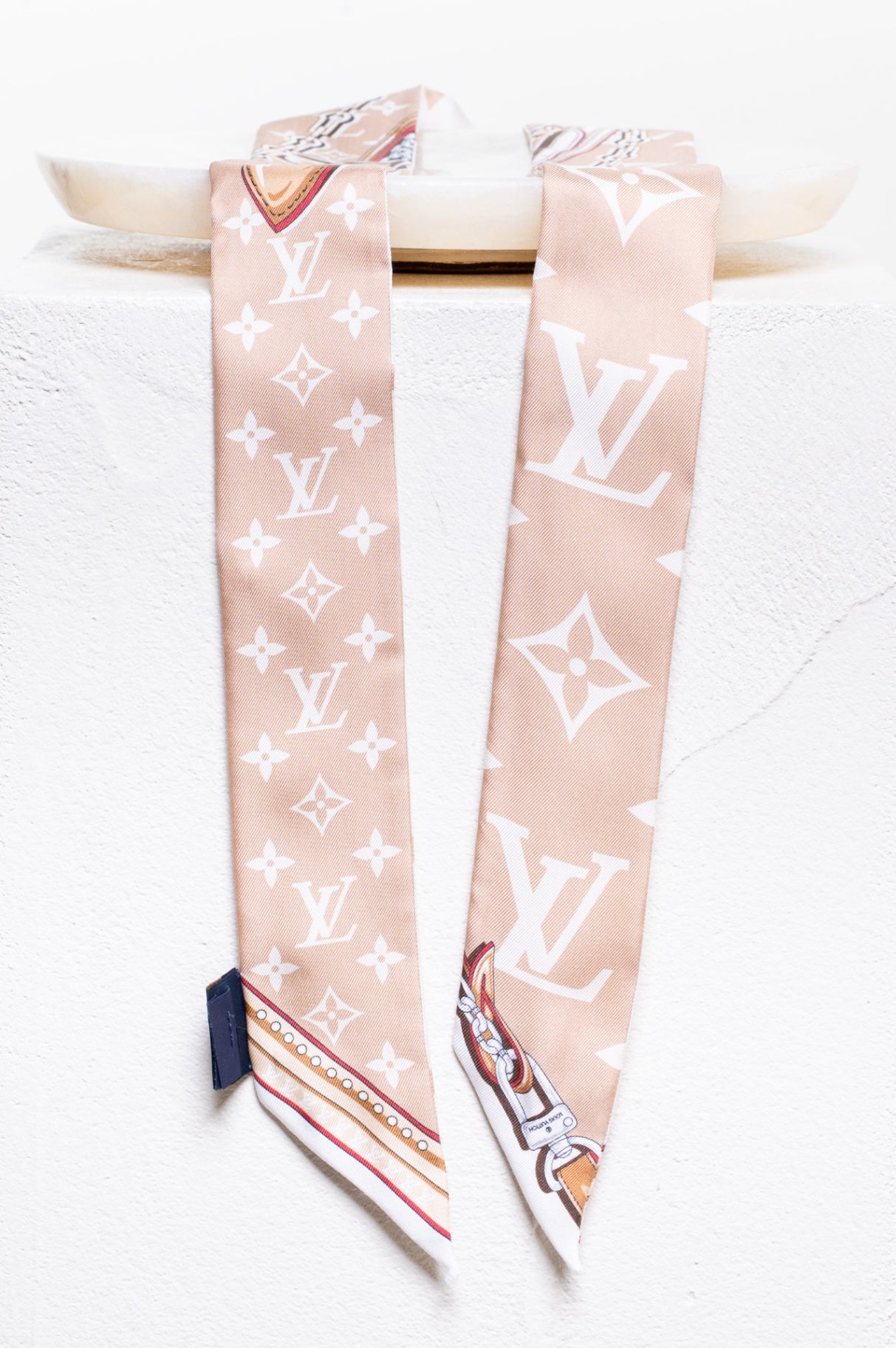 Monogram & Chainlink Bandeau