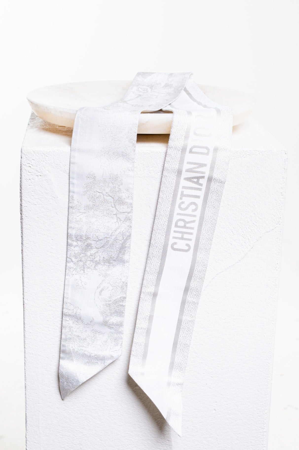 Gold/Ivory Toile de Jouy Sauvage Mitzah Scarf