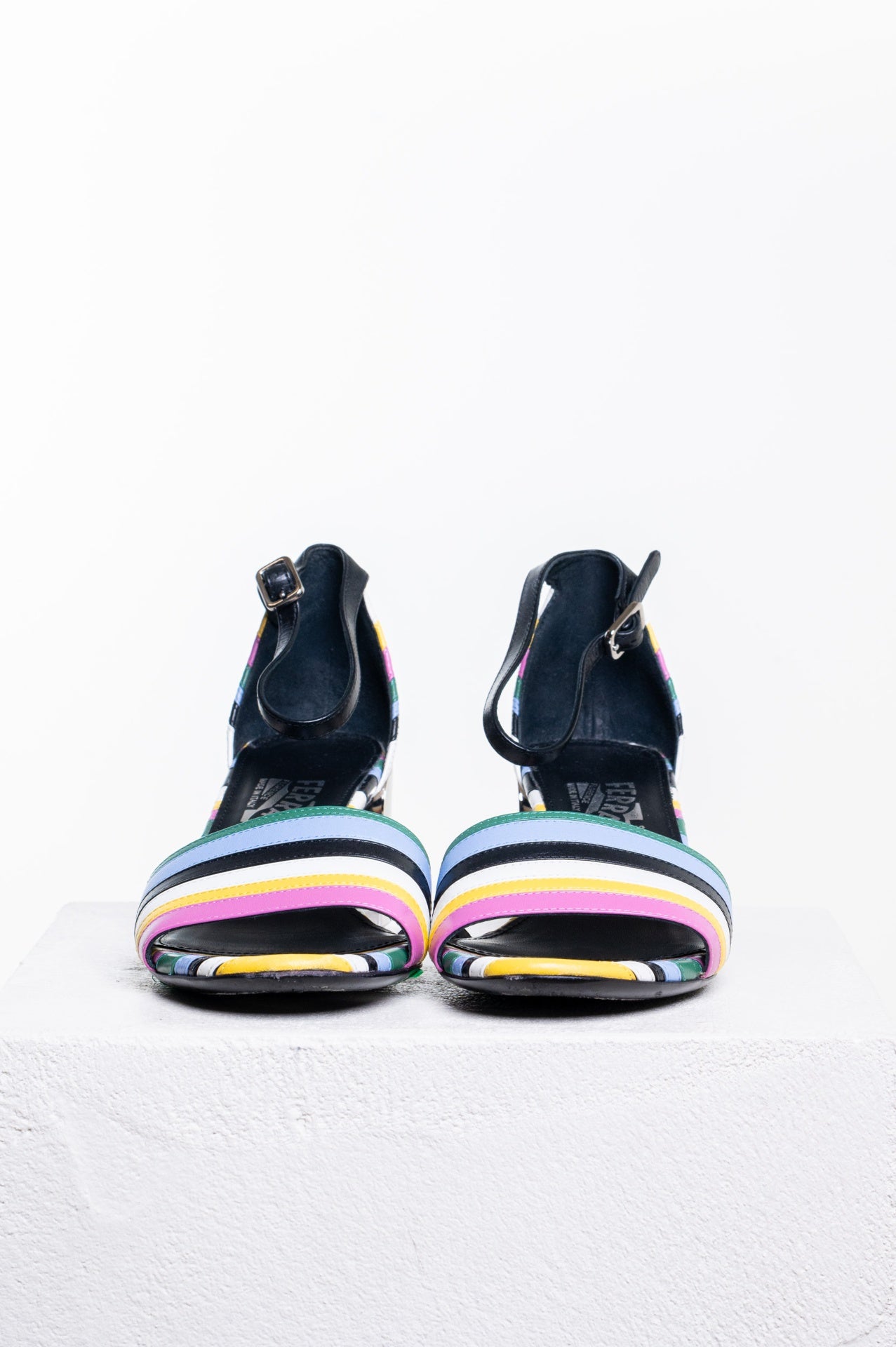 Multicolor Leather Sandals