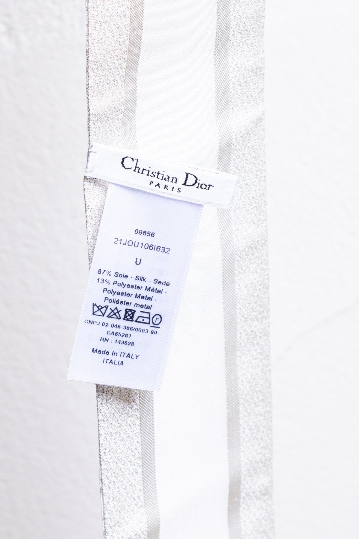 Gold/Ivory Toile de Jouy Sauvage Mitzah Scarf