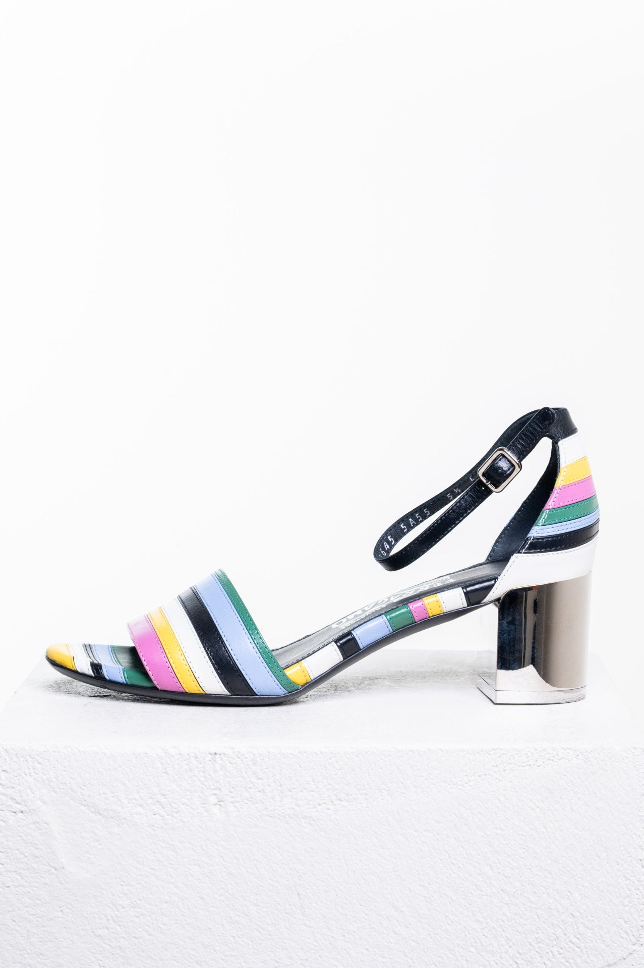 Multicolor Leather Sandals